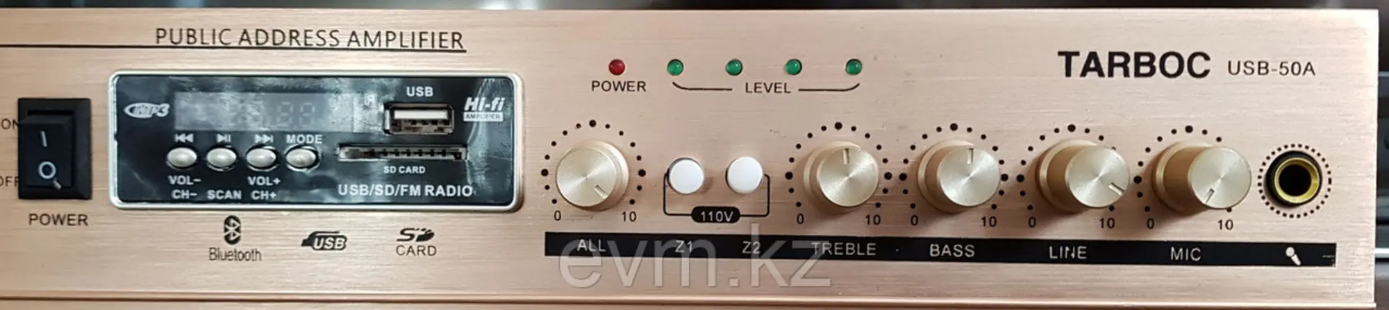 Усилитель USB-50. 50w/100v (1 / 3)