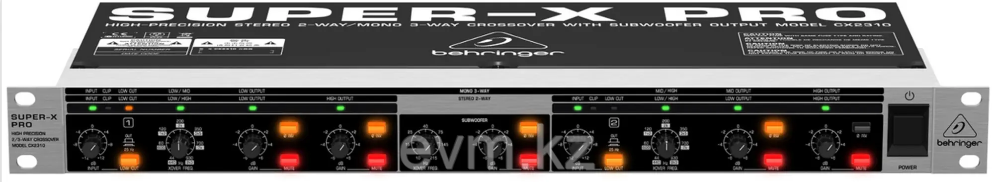 Обработка звука кроссовер Behringer CX2310-EU (1 / 1)