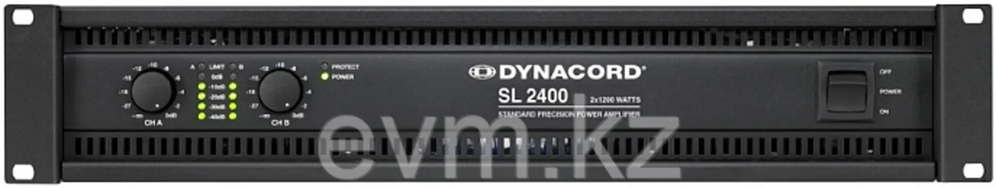 Усилитель мощности DYNACORD SL 2400  2×1200 Вт@4 Ом (1 / 2)