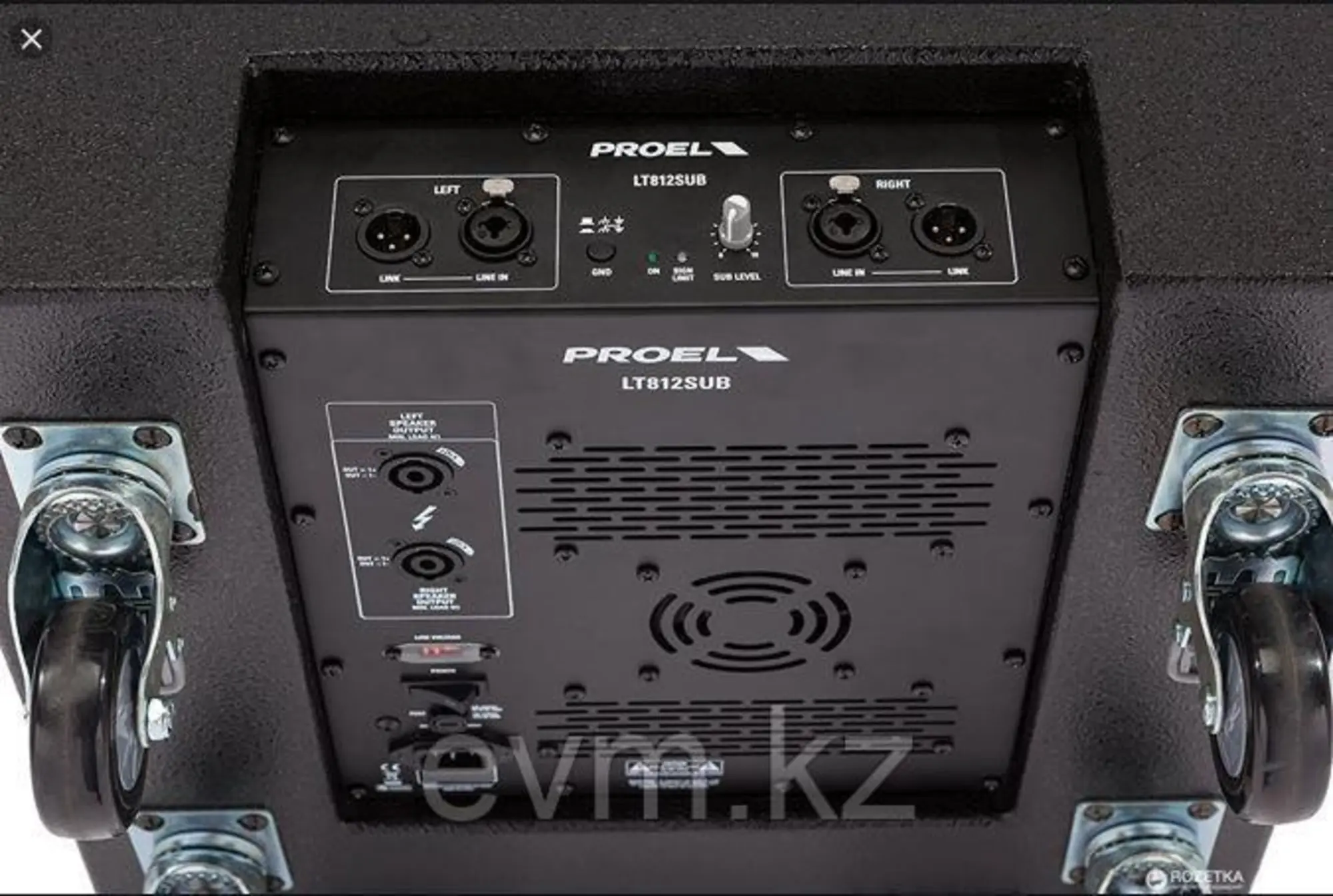 LT812A акустикалық жүйесі, 800 Вт белсенді жинақ (2 / 2)