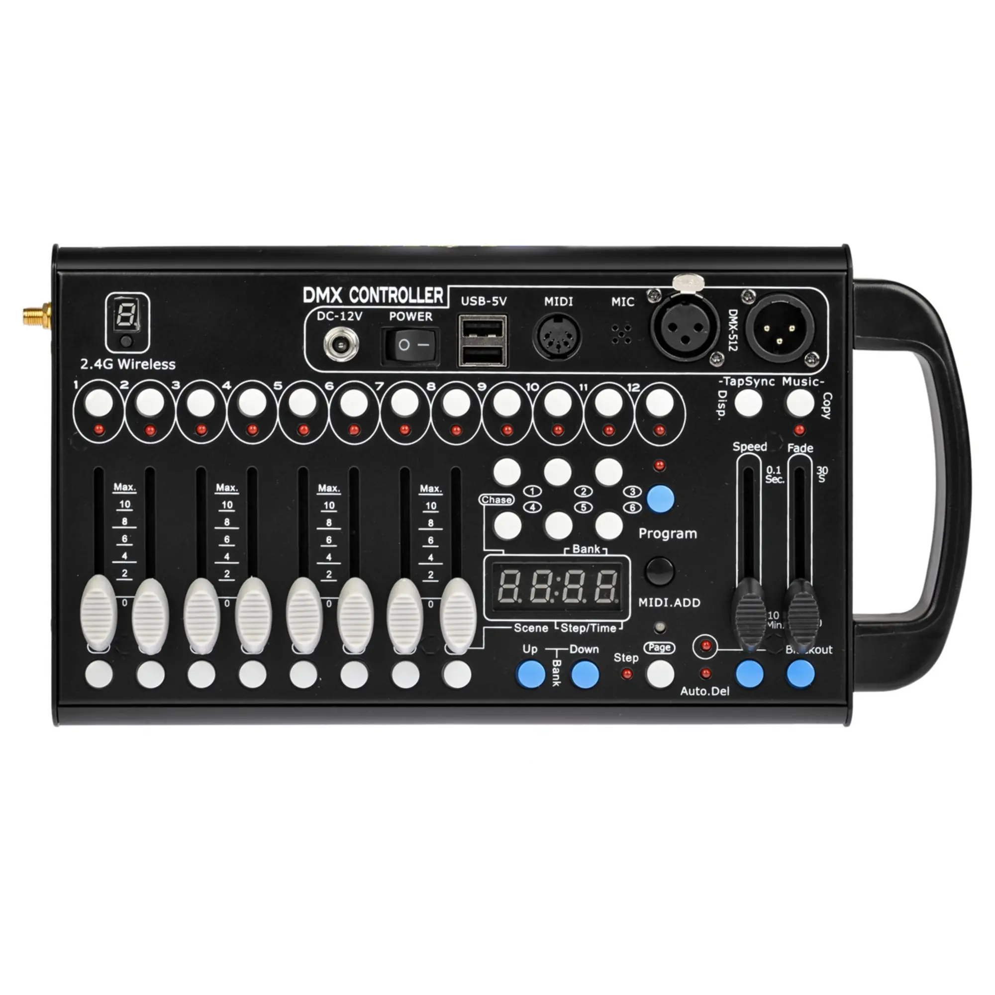 Пульт DMX PRSTAGE MINI DMX-192W (5 / 5)