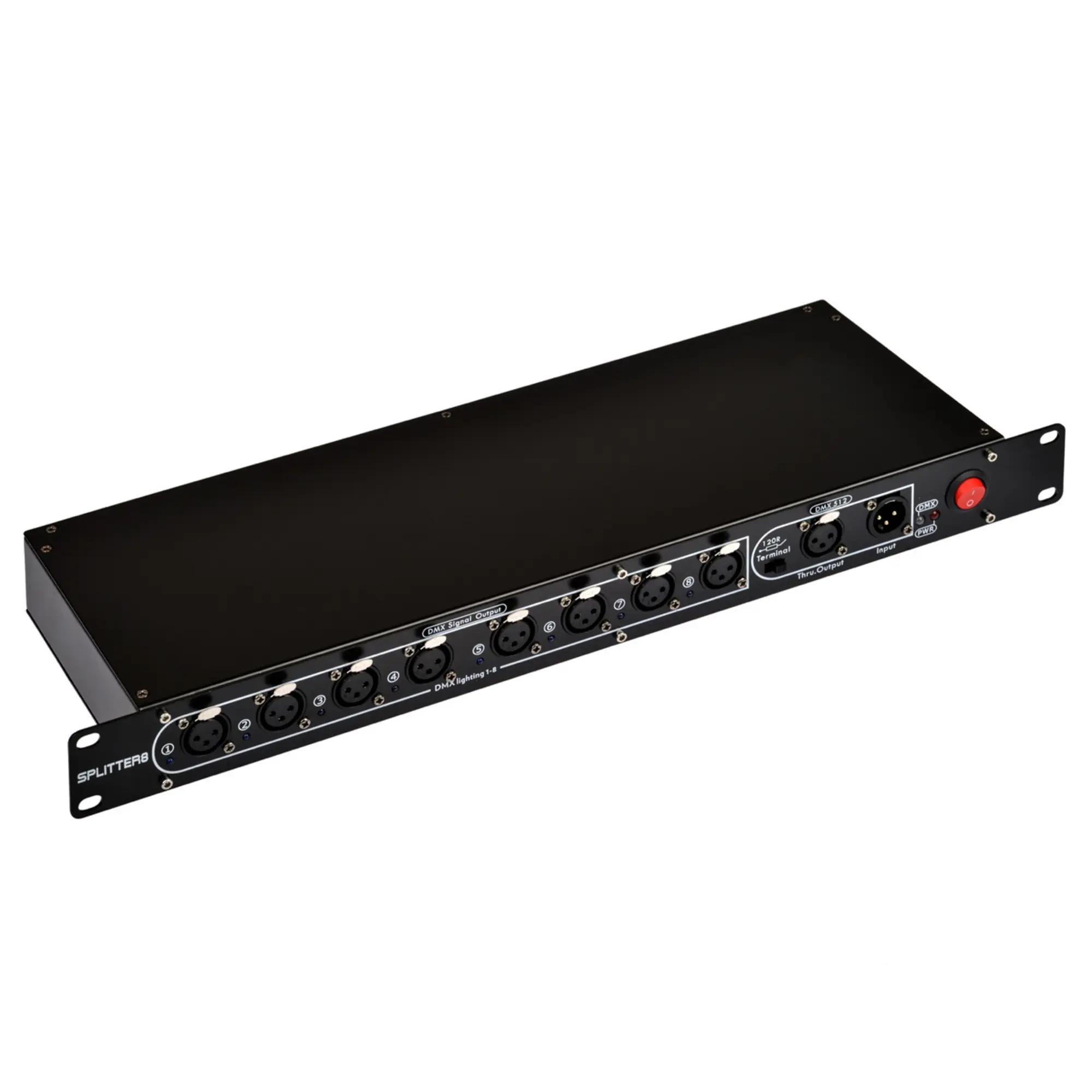 Сплиттер DMX PRSTAGE SPLITTER DD-8U 1U (1 / 3)