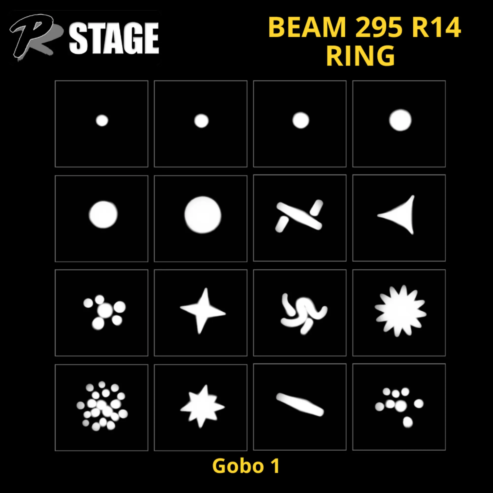 Поворотная голова PRSTAGE BEAM 295 R14 RING (5 / 6)