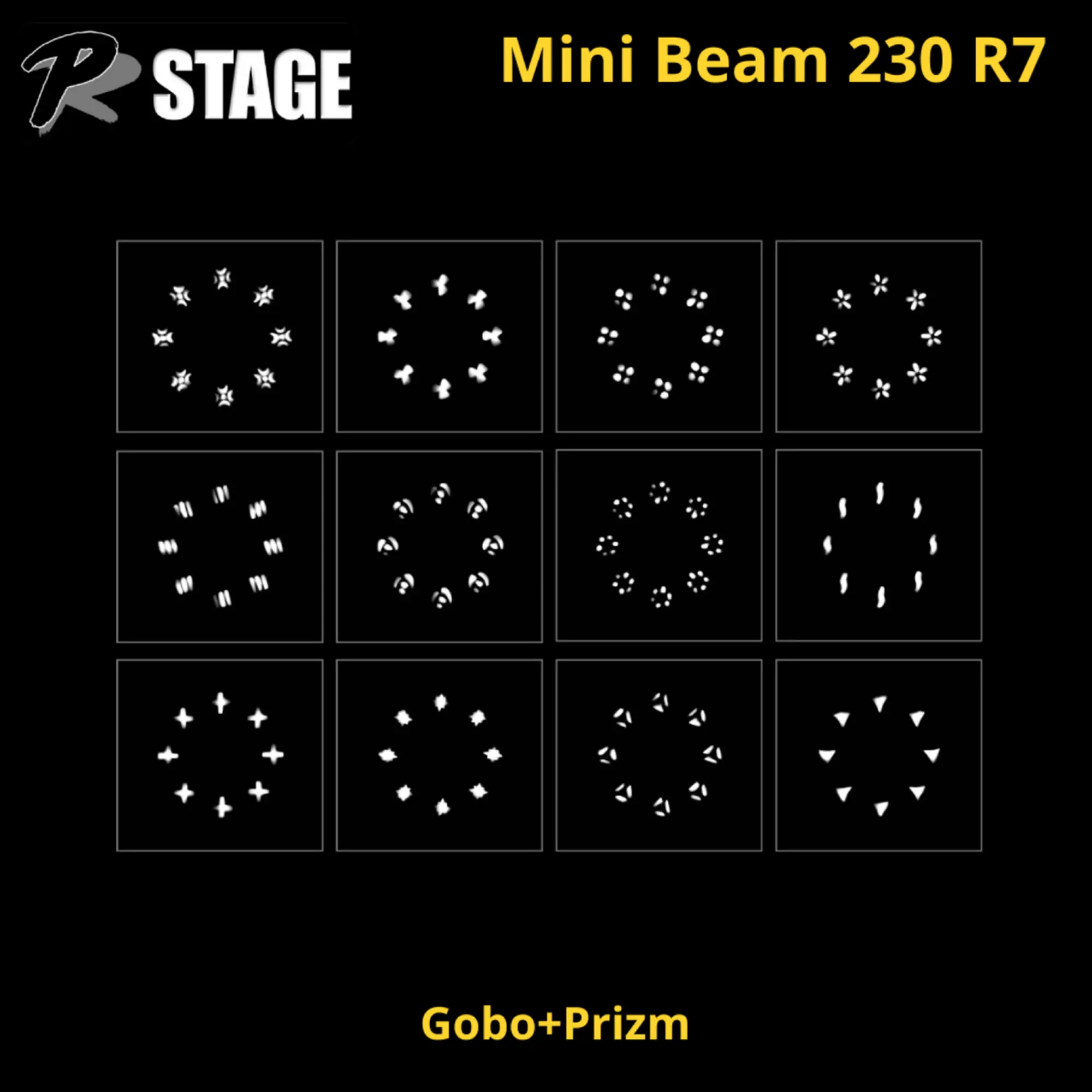 Поворотная голова PRSTAGE Mini Beam 230L R7 (5 / 6)