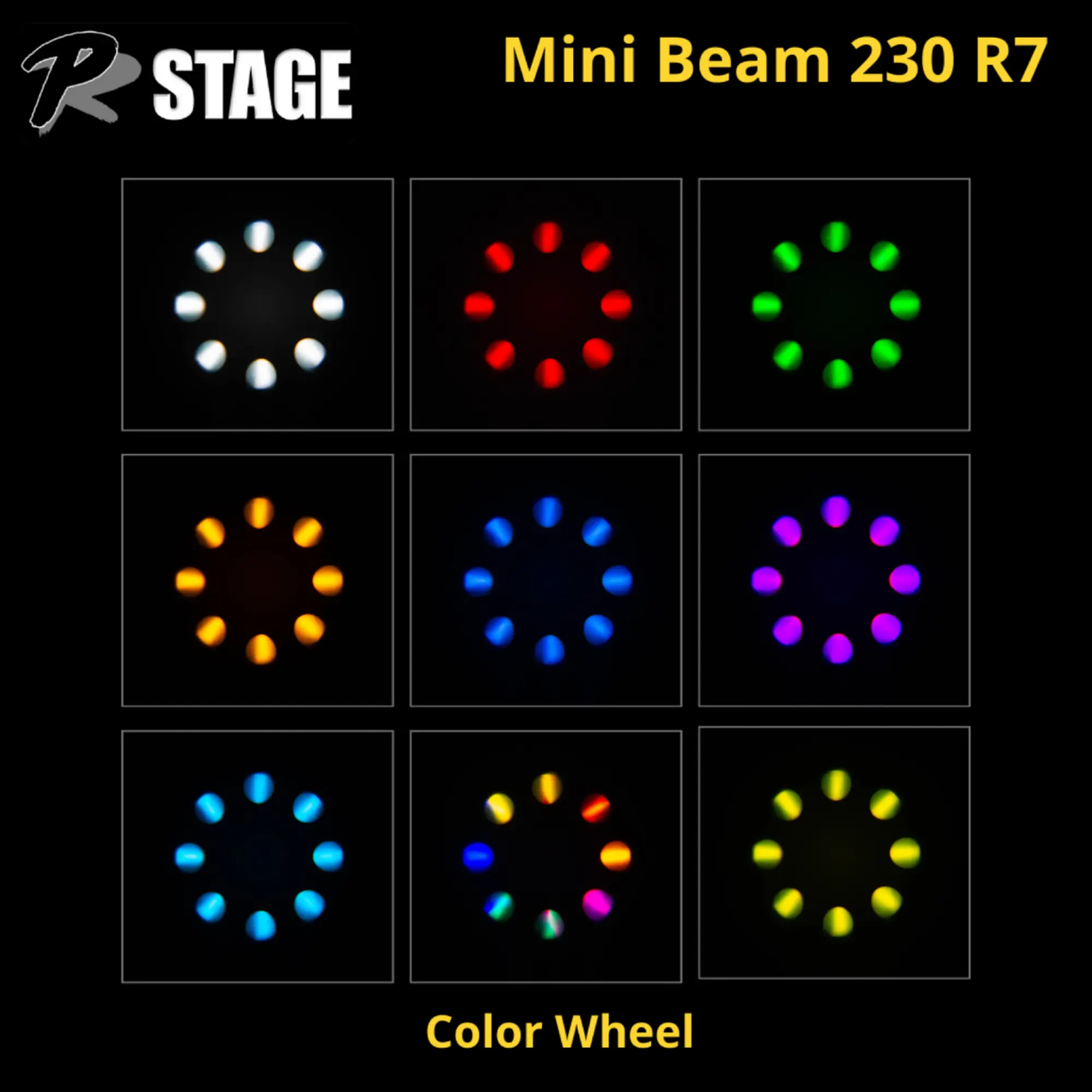 Поворотная голова PRSTAGE Mini Beam 230L R7 (6 / 6)
