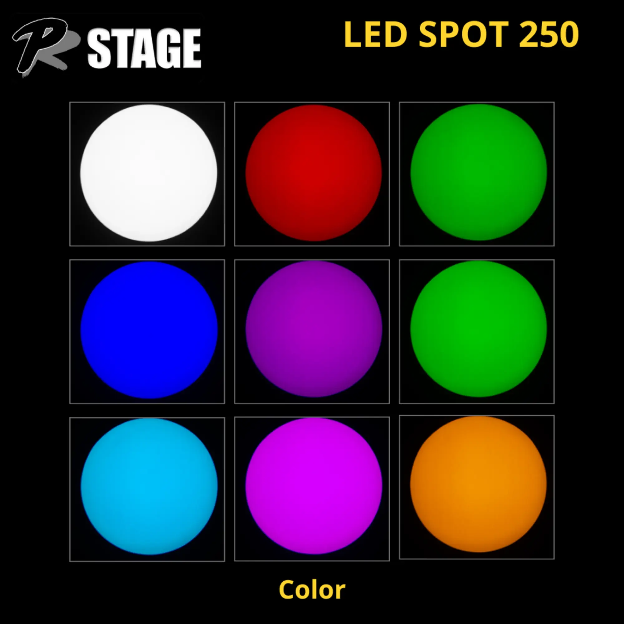 Поворотная голова MOVING HEAD LED SPOT PRSTAGE 250 (5 / 7)