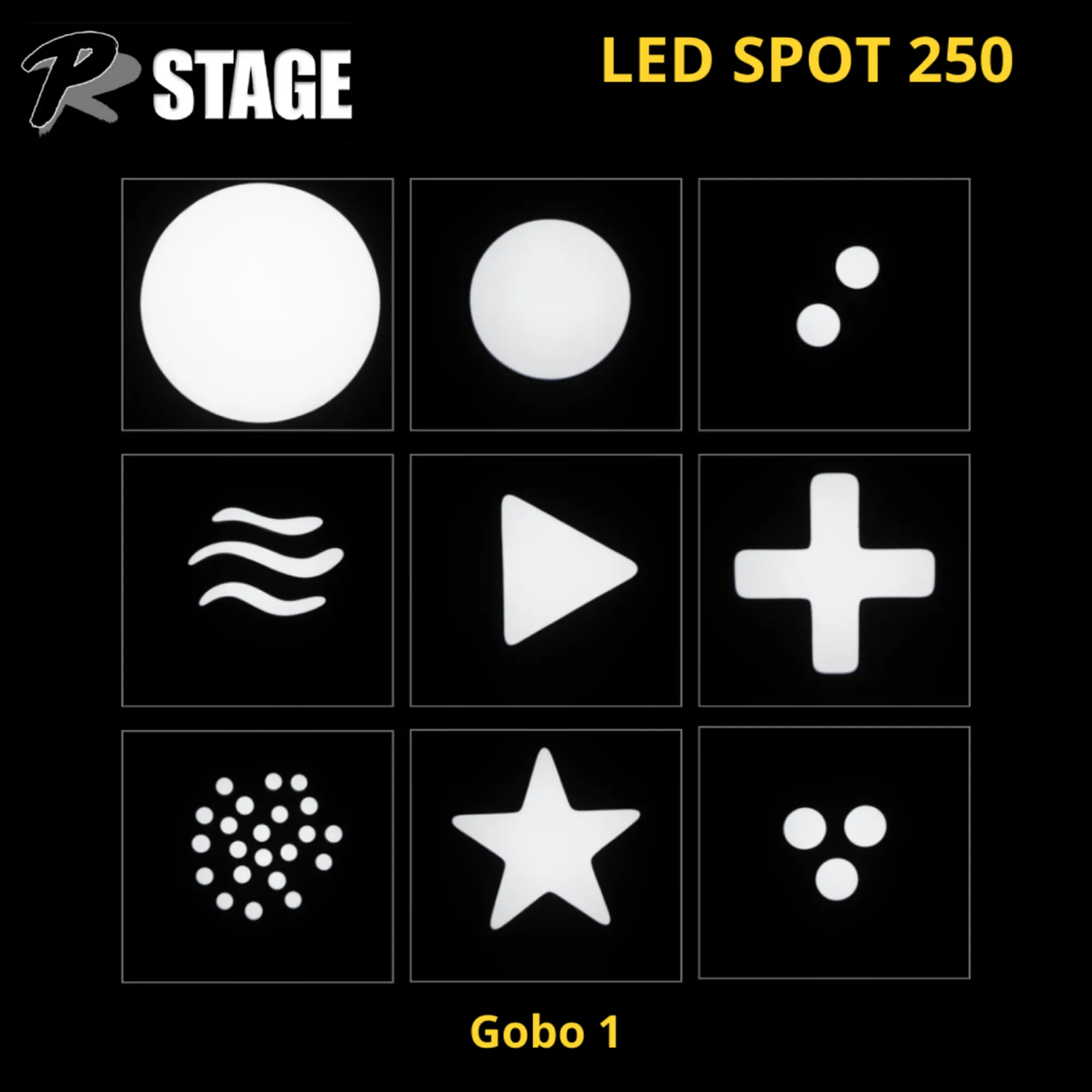 Поворотная голова MOVING HEAD LED SPOT PRSTAGE 250 (6 / 7)