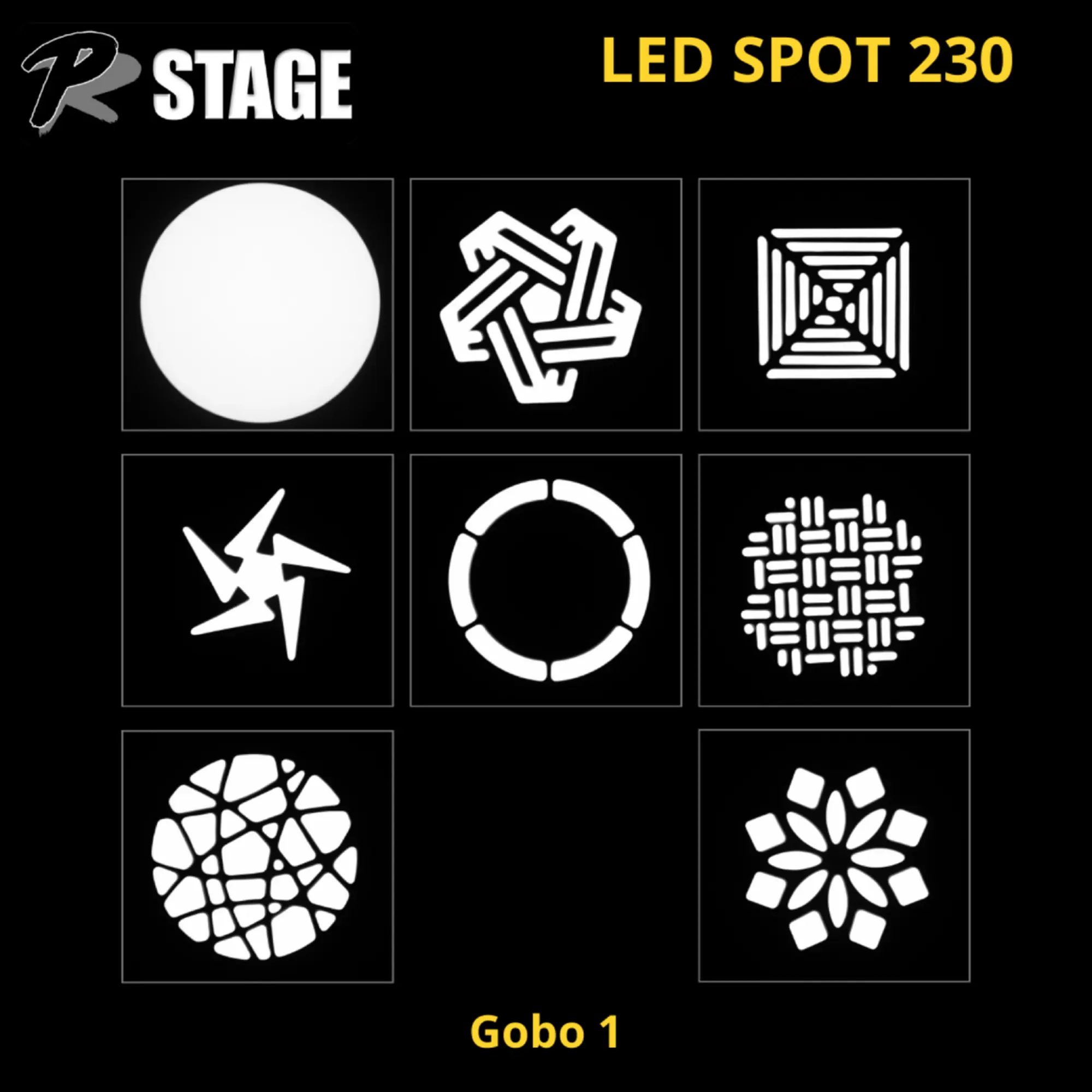 Поворотная голова MOVING HEAD PRSTAGE LED SPOT 230 (5 / 7)