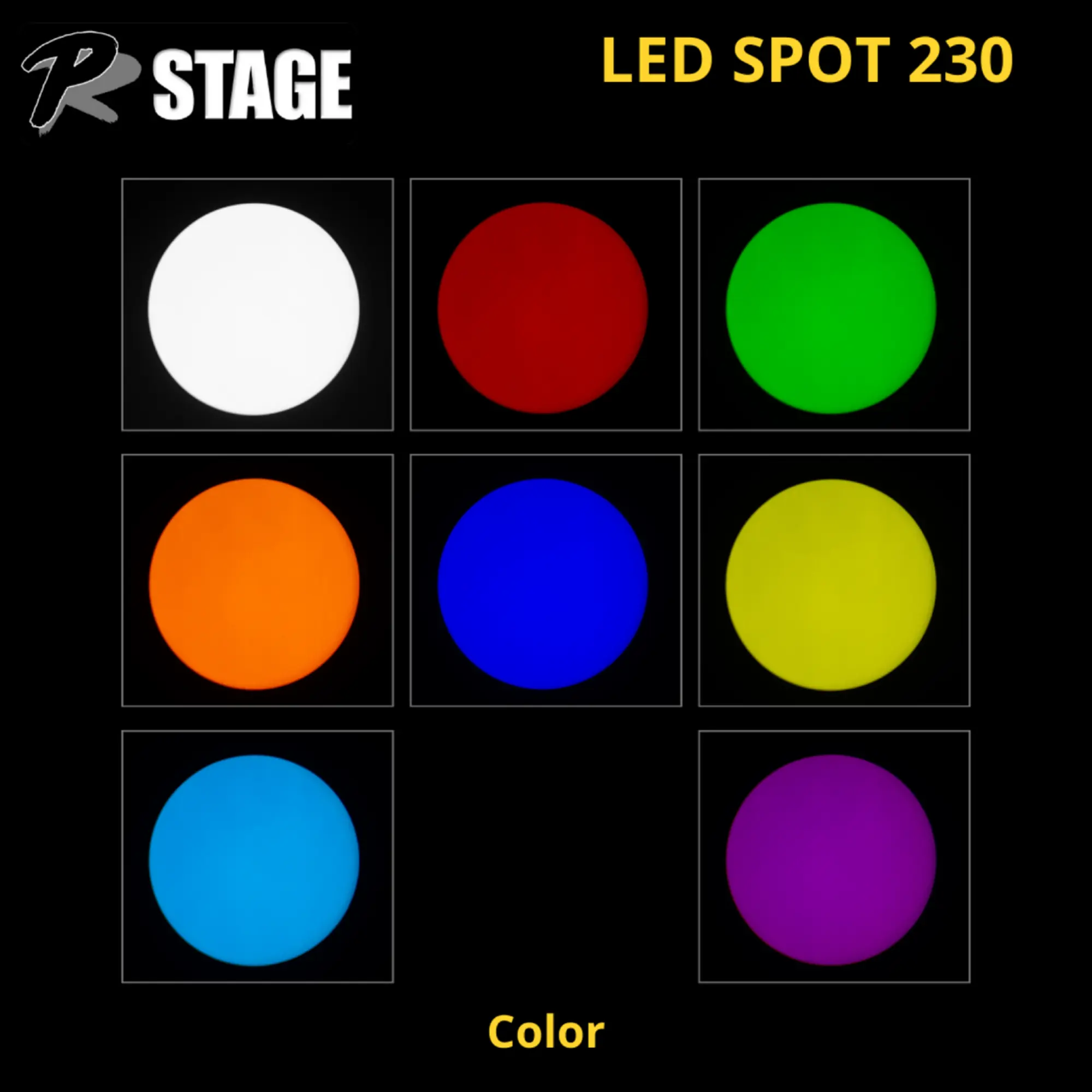 Поворотная голова MOVING HEAD PRSTAGE LED SPOT 230 (7 / 7)