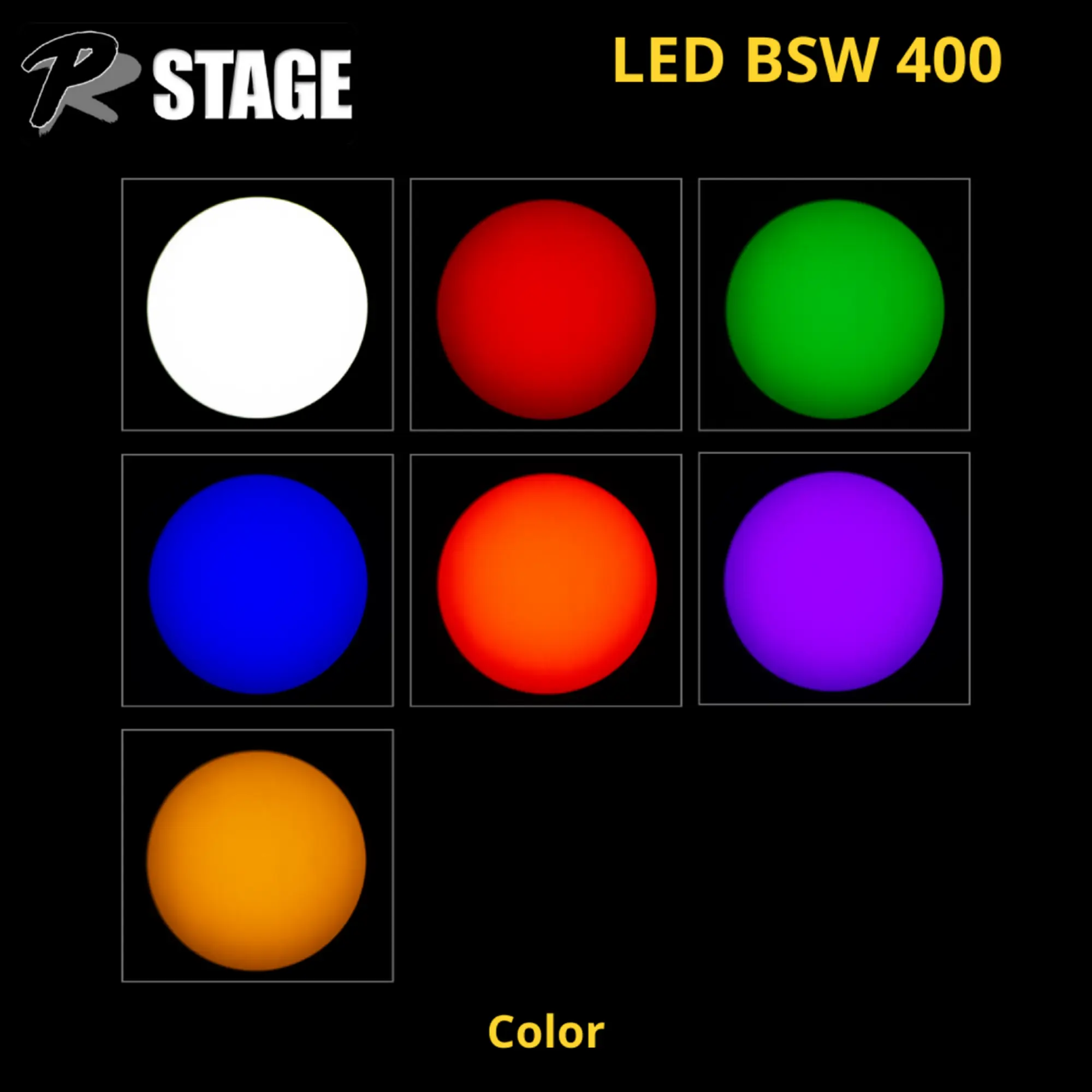 Поворотная голова MOVING HEAD BEAM SPOT WASH PRSTAGE BSW LED400BSW-CMY (5 / 6)