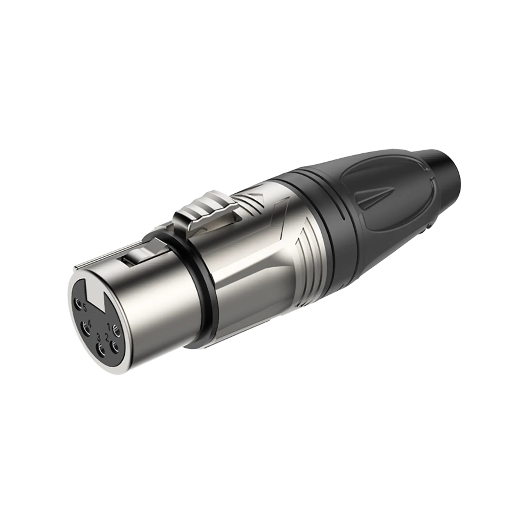 ROXTONE RX5F-NT Разъем cannon кабельный мама 5-ти контактный, цвет: серебро (1 / 1)