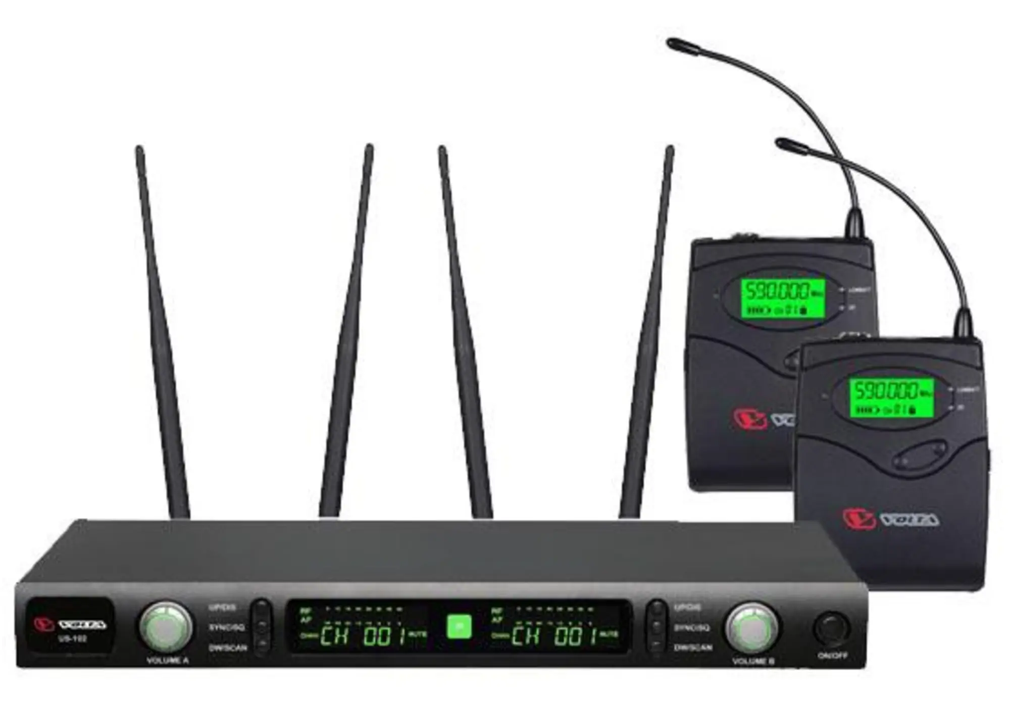 US-102H with aluminuim case (600-636MHZ) (1 / 4)