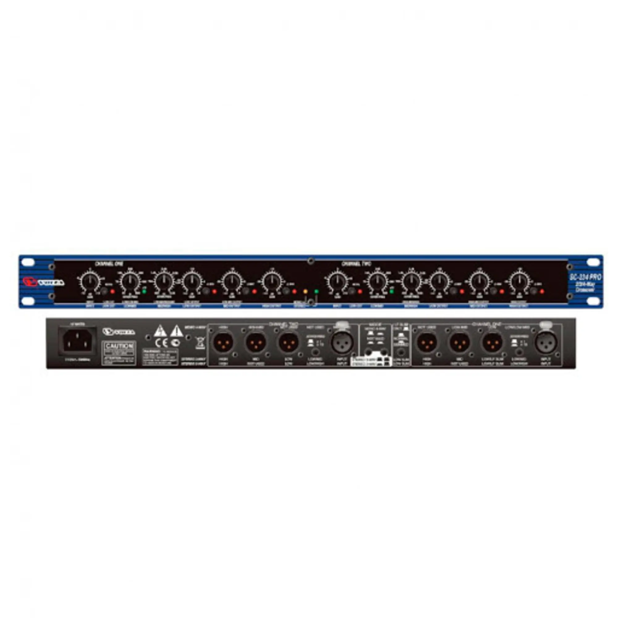 Профессиональный двухканальный кроссовер SC-234PRO (1 / 1)