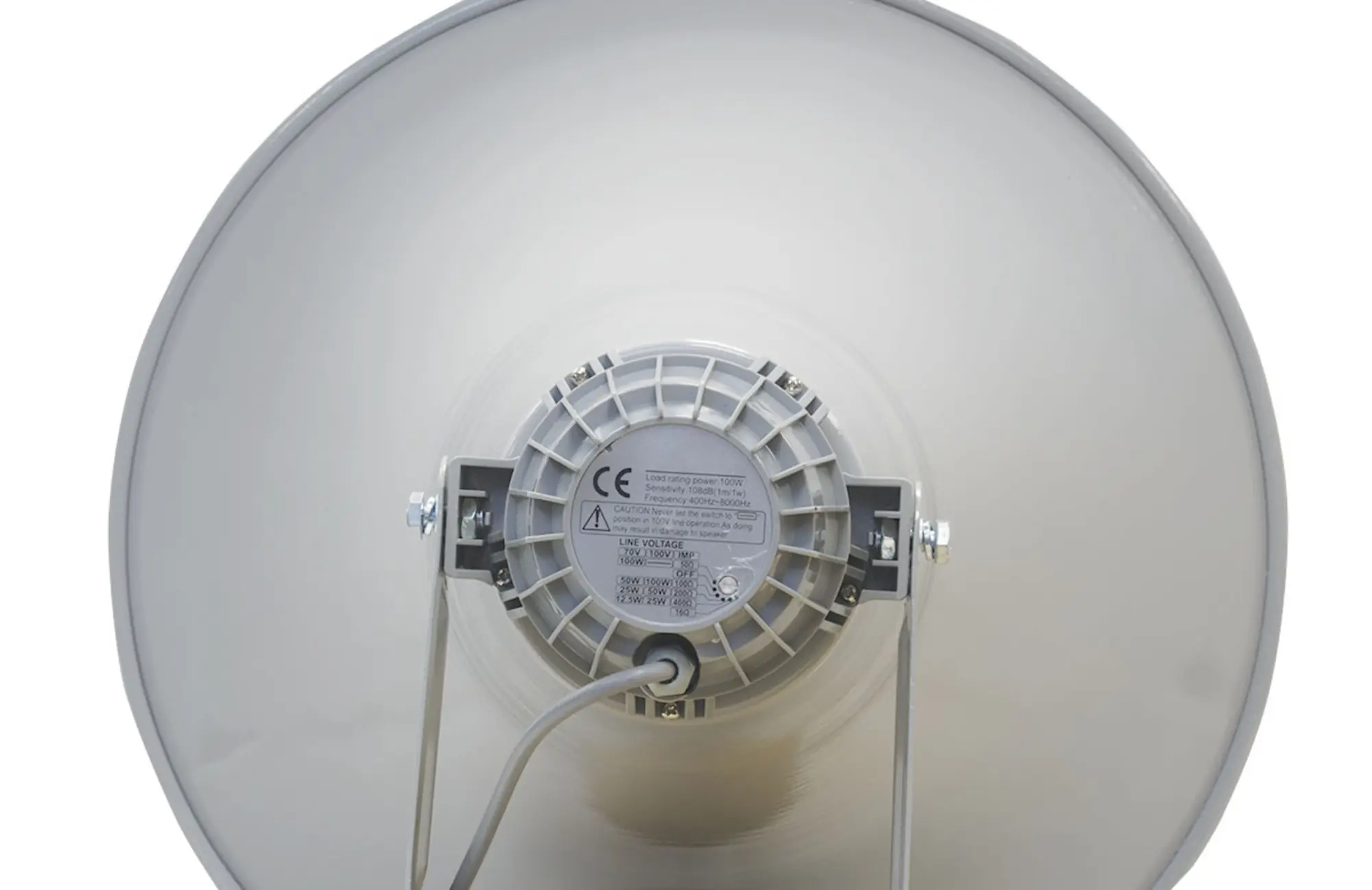 Всепогодный пластиковый рупорный громкоговоритель HS-100T (5 / 5)