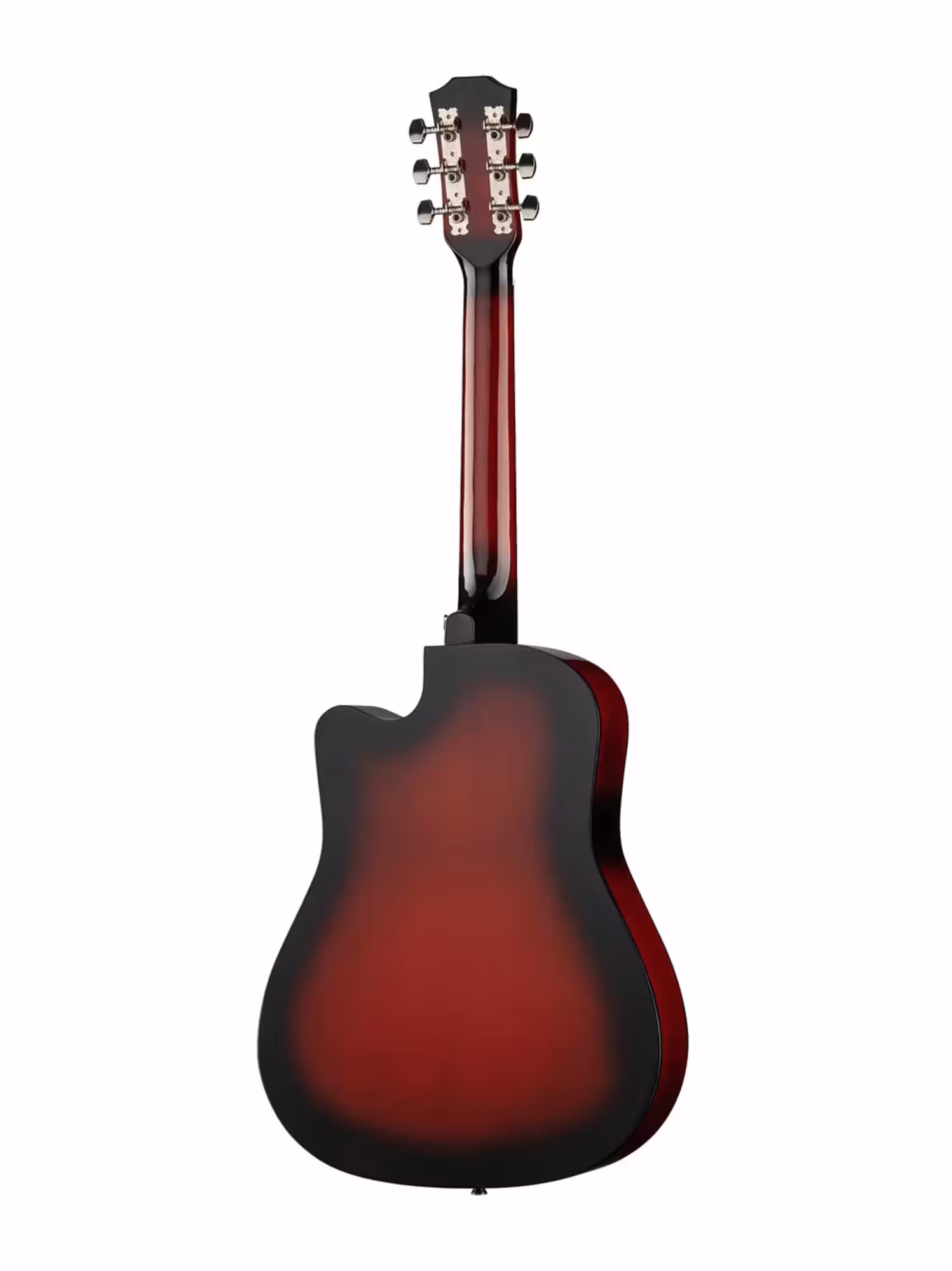 Акустическая гитара, с вырезом, красный санберст, Fante FT-D38-RDS (2 / 2)