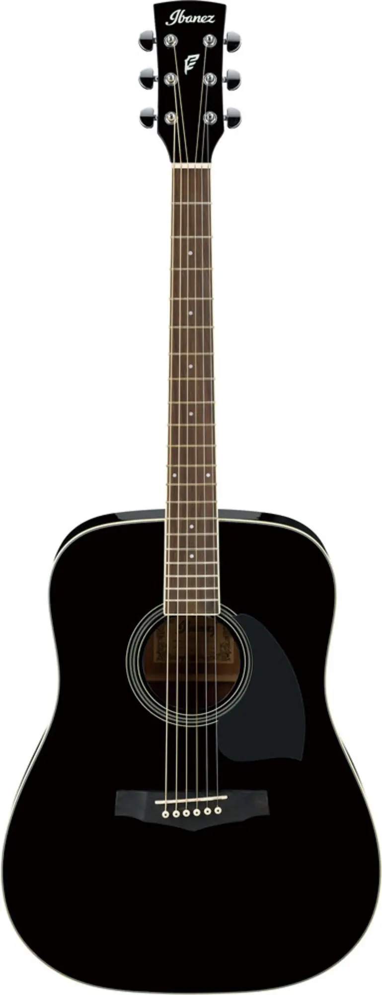 Акустическая гитара Ibanez PF15 BK (1 / 4)