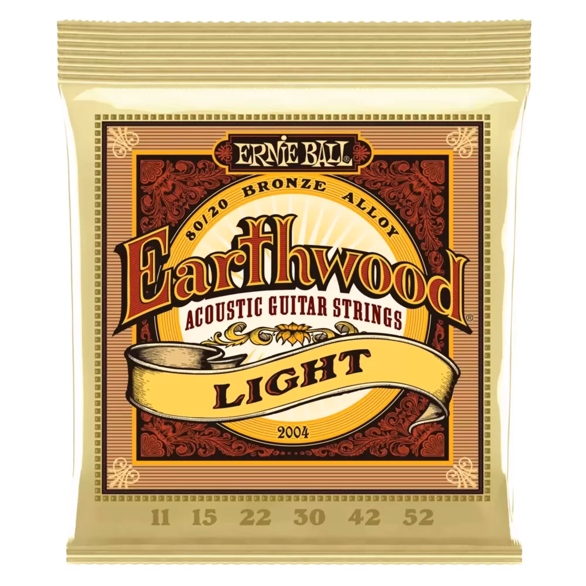 Струны для акустических гитар Ernie Ball Earthwood Light(11-52) 2004 (1 / 1)
