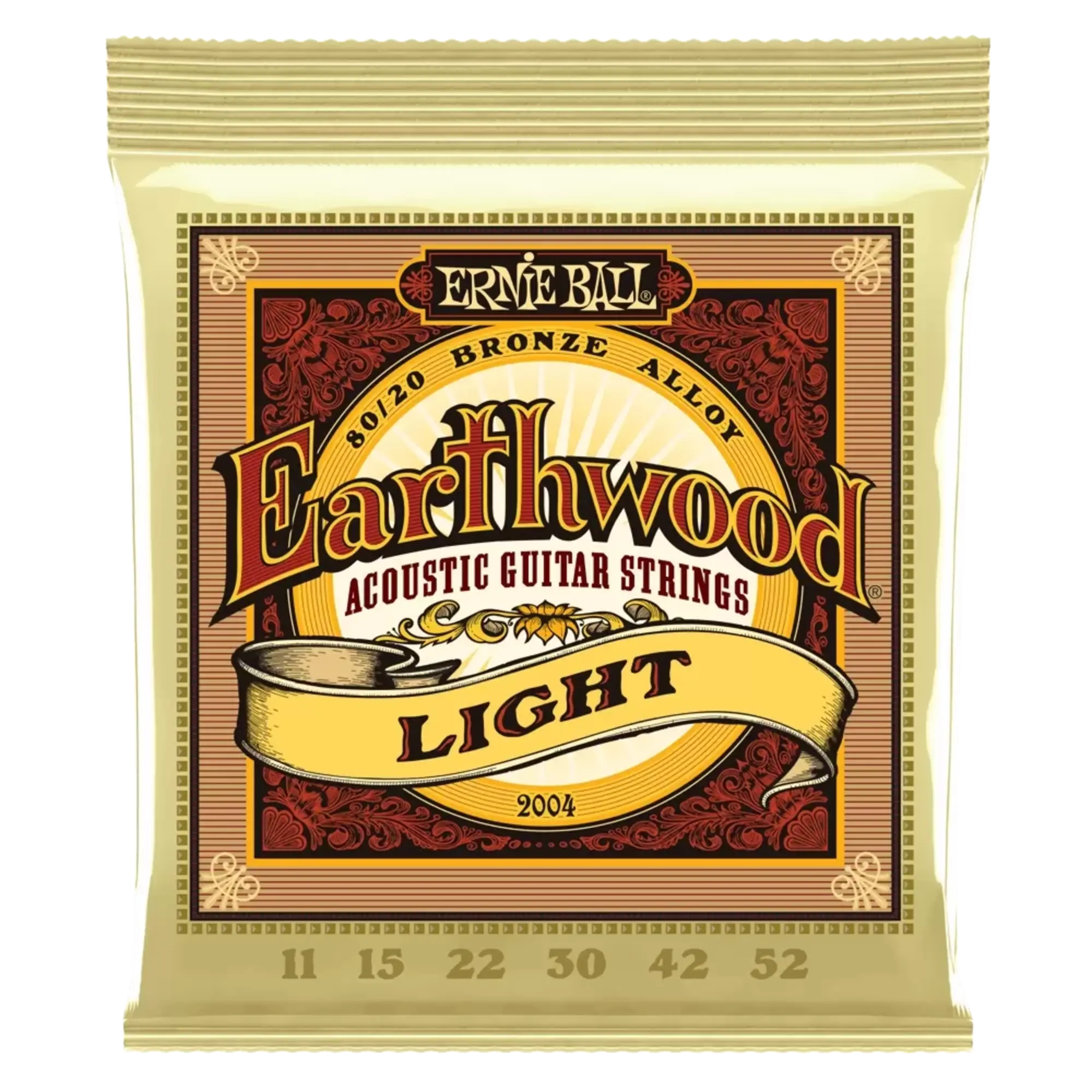 Струны для акустических гитар Ernie Ball Earthwood Light(11-52) 2004 (1 / 1)