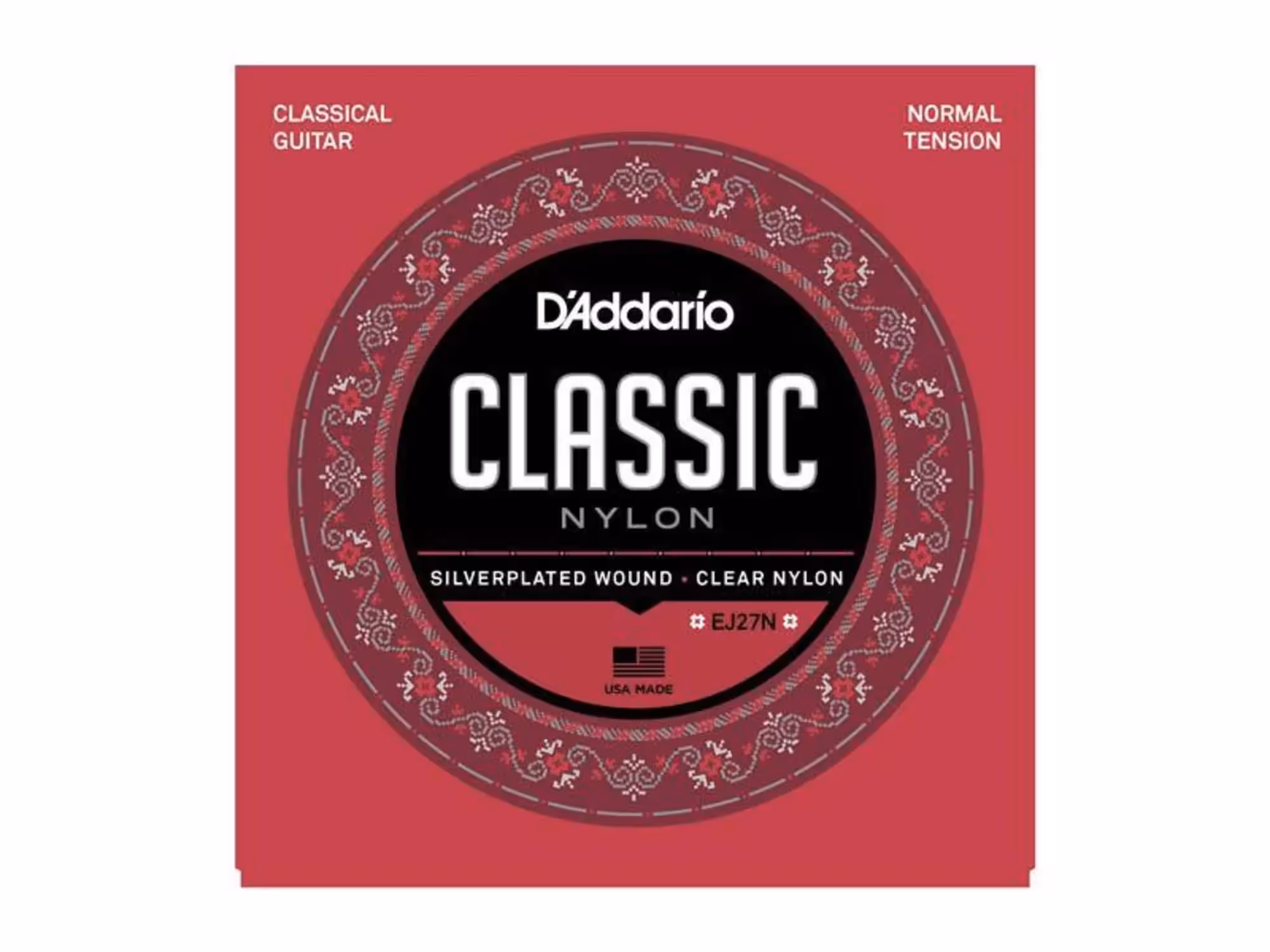 Струны для классической гитары нейлоновые Student Normal D`Addario EJ27N (1 / 1)