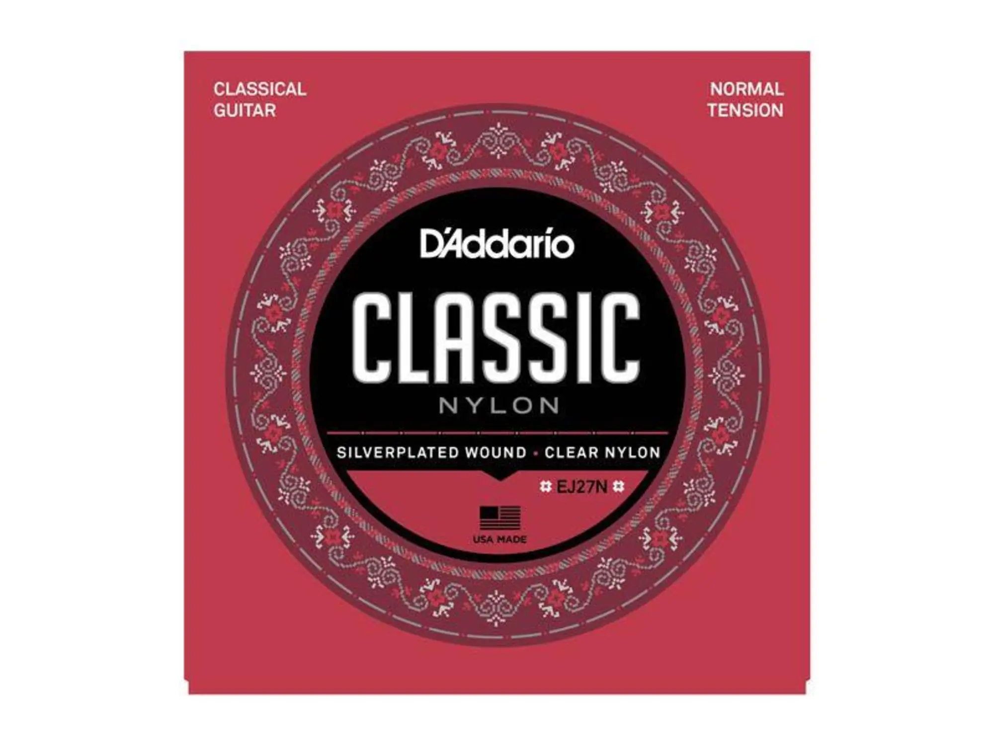 Струны для классической гитары нейлоновые Student Normal D`Addario EJ27N (1 / 1)