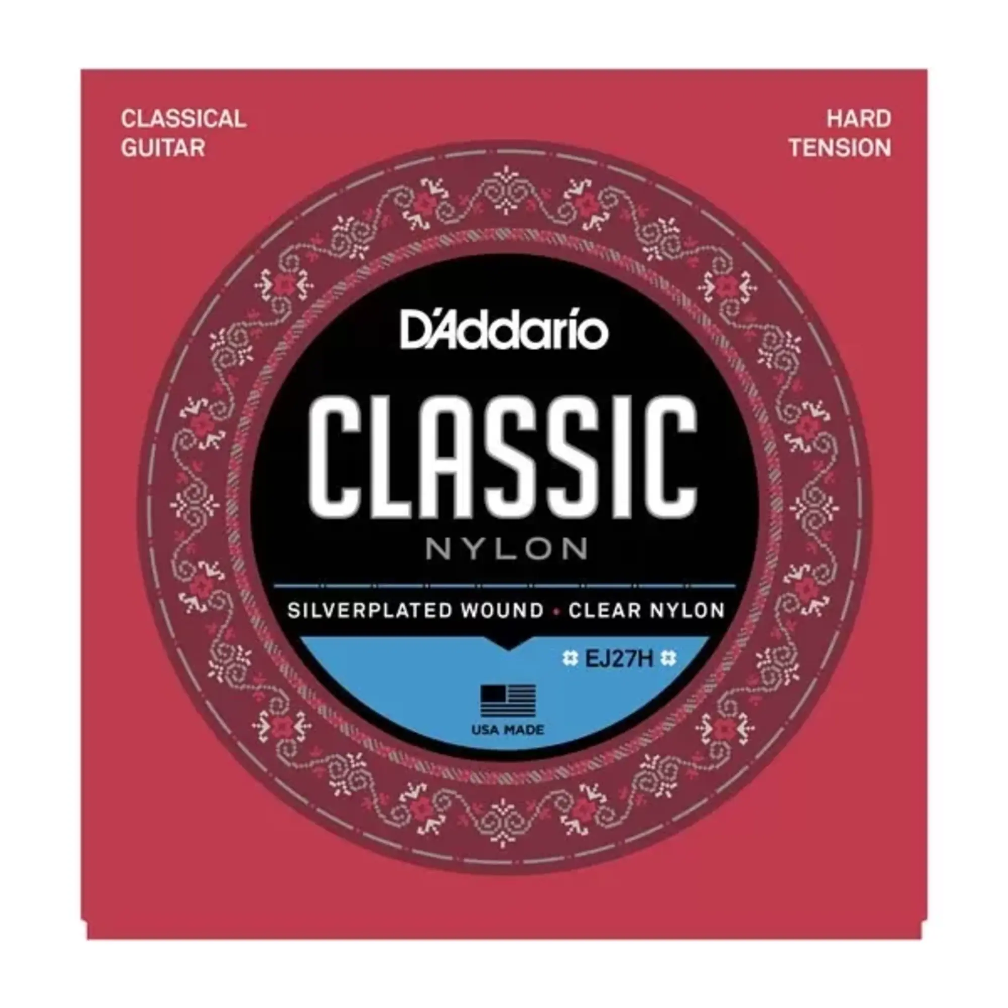 Струны для классической гитары нейлоновые D`Addario EJ27H (1 / 1)