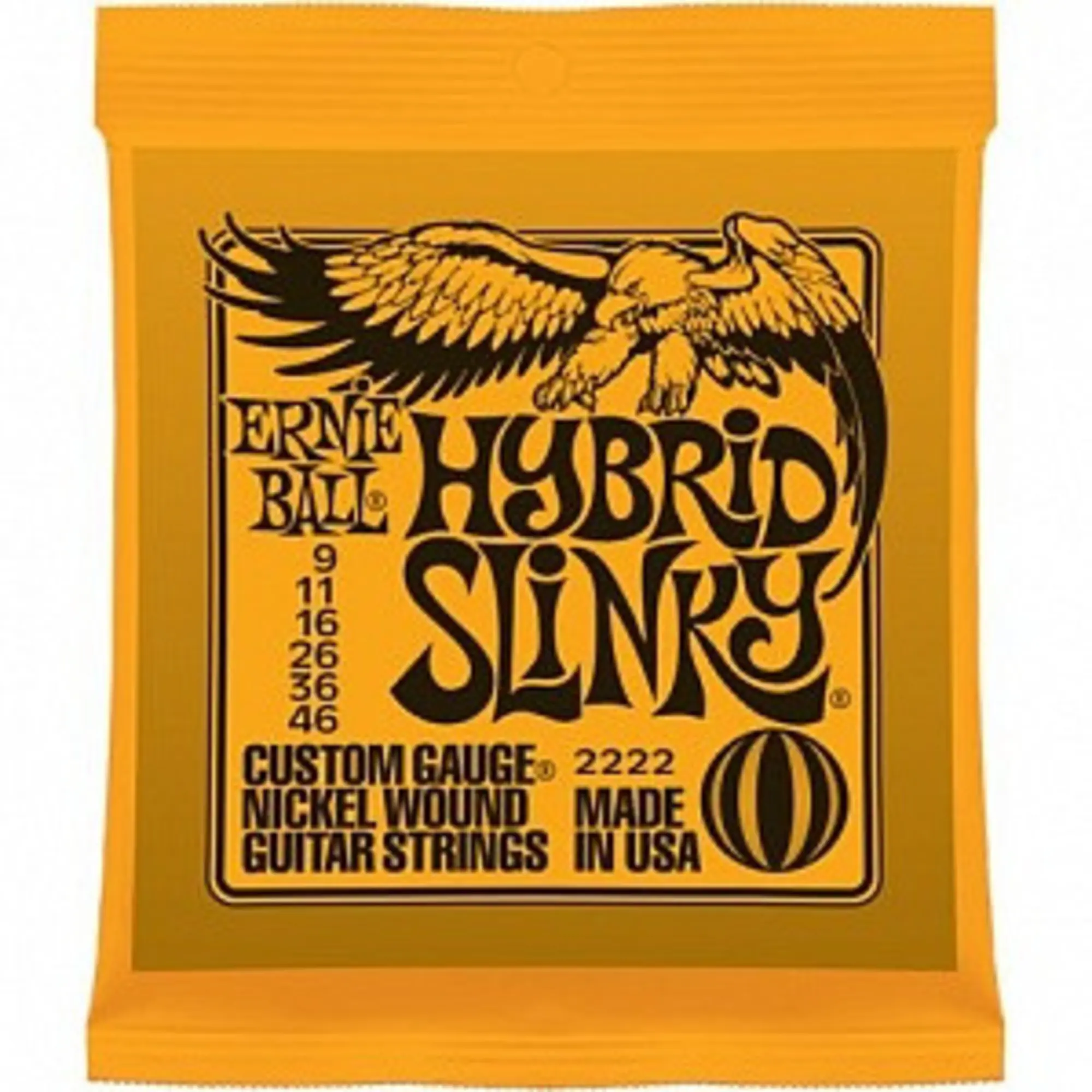 Комплект струн для электрогитары, никель, 9-46, Ernie Ball 2222 (1 / 1)