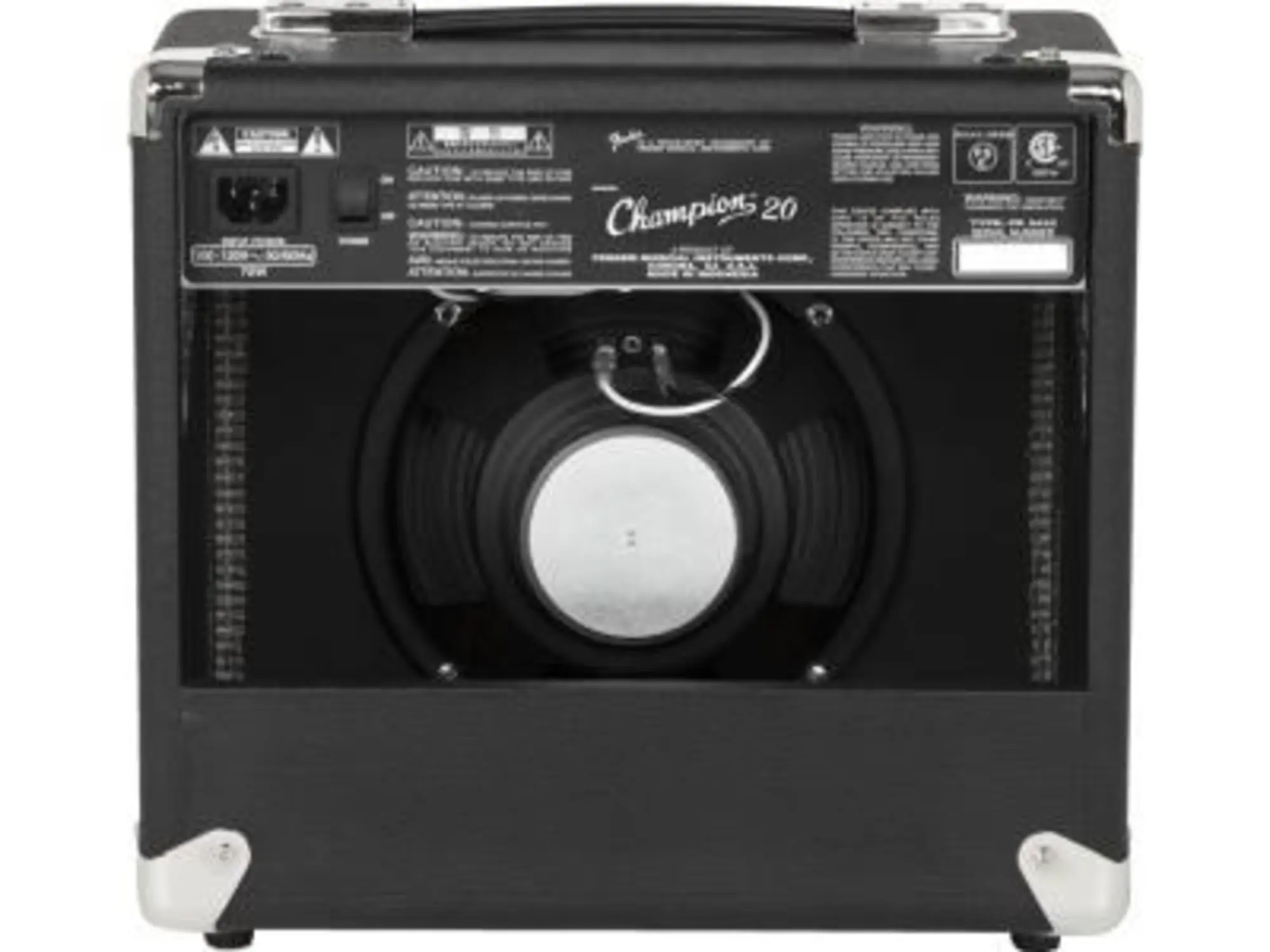 Комбоусилитель гитарный Fender Champion 20 Black (3 / 3)