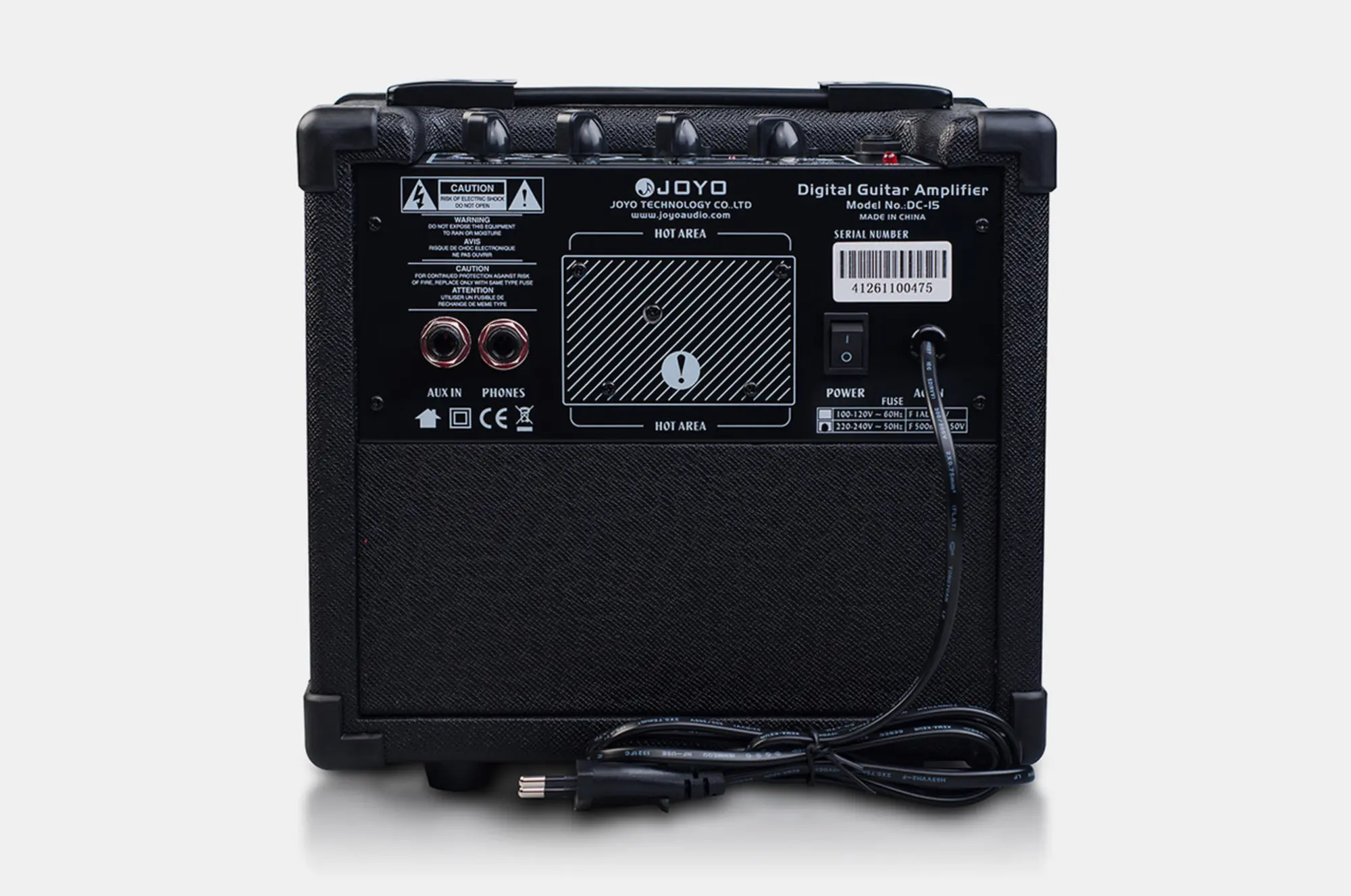 Комбоусилитель гитарный, 15Вт, Joyo DC-15 (3 / 3)