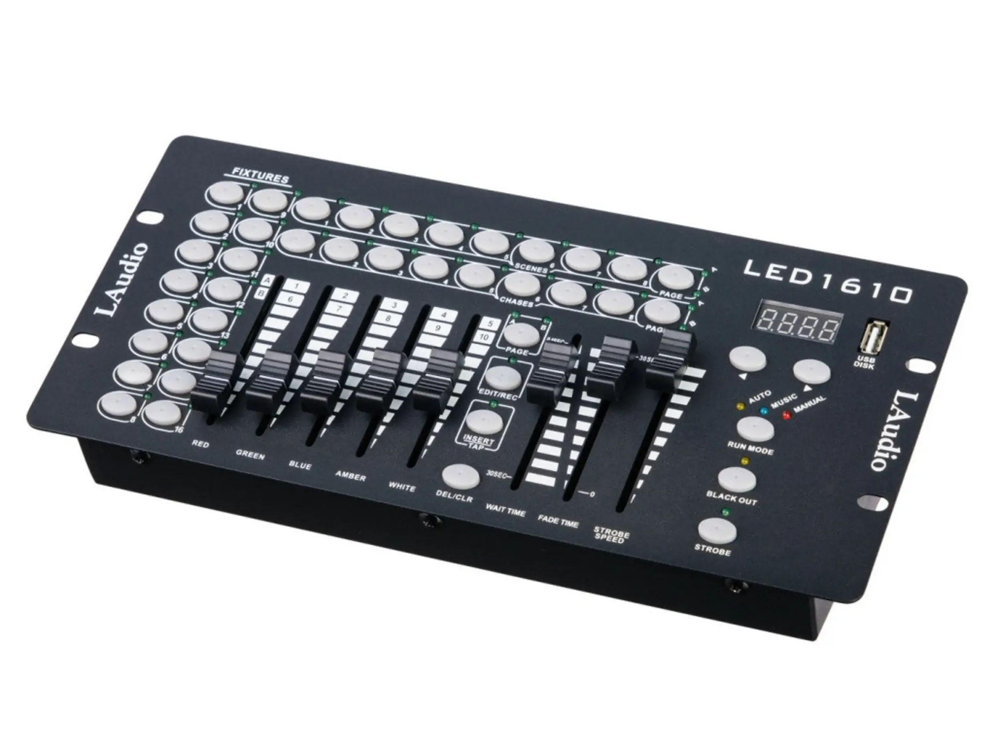 DMX Контроллер, LAudio DMX-LED-1610 (1 / 2)