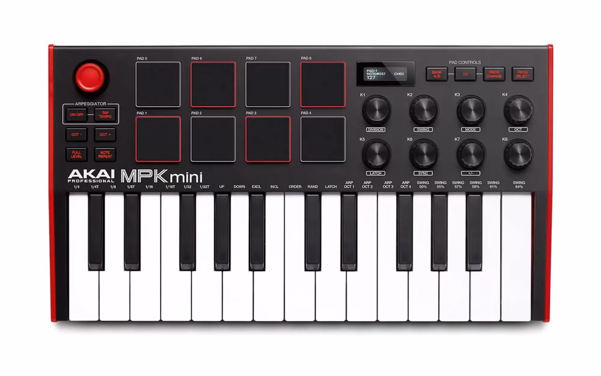 MIDI-клавиатура AKAI MPK MINI MK3 (1 / 5)