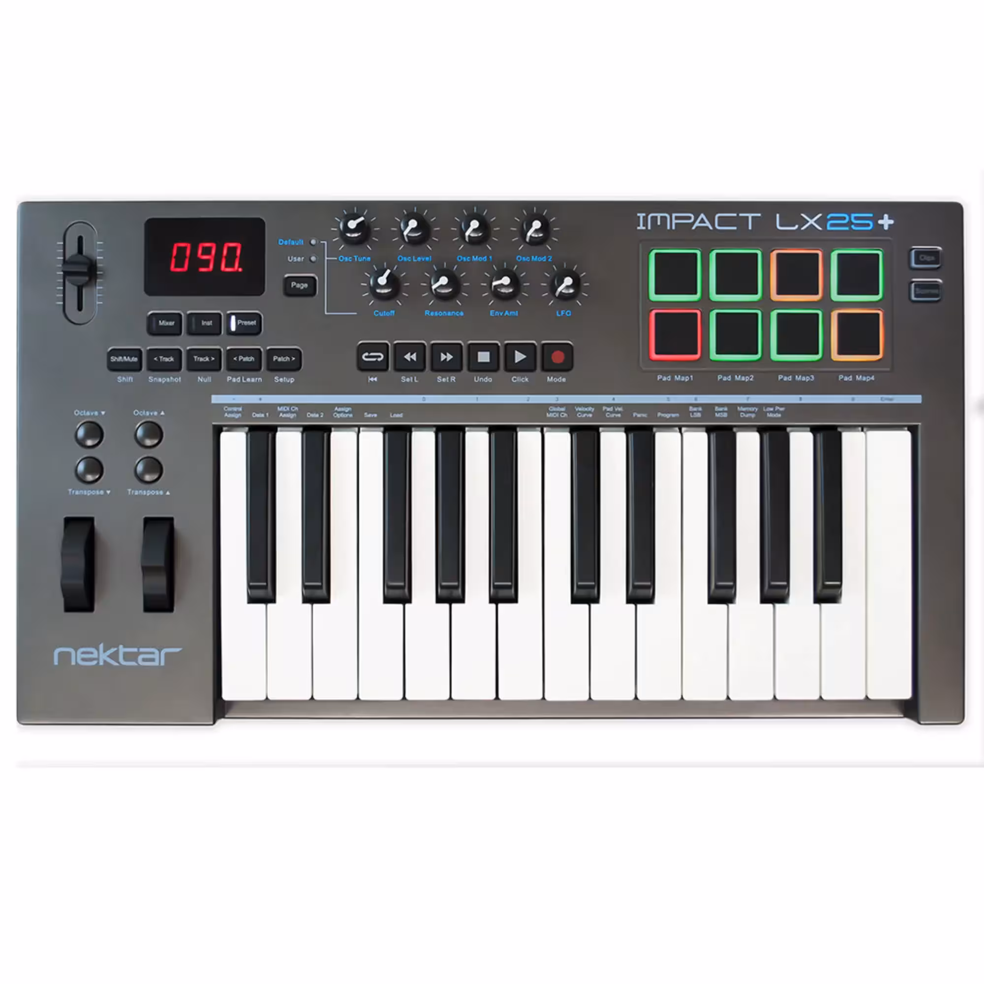 MIDI-клавиатура Nektar Impact LX25+ (1 / 3)