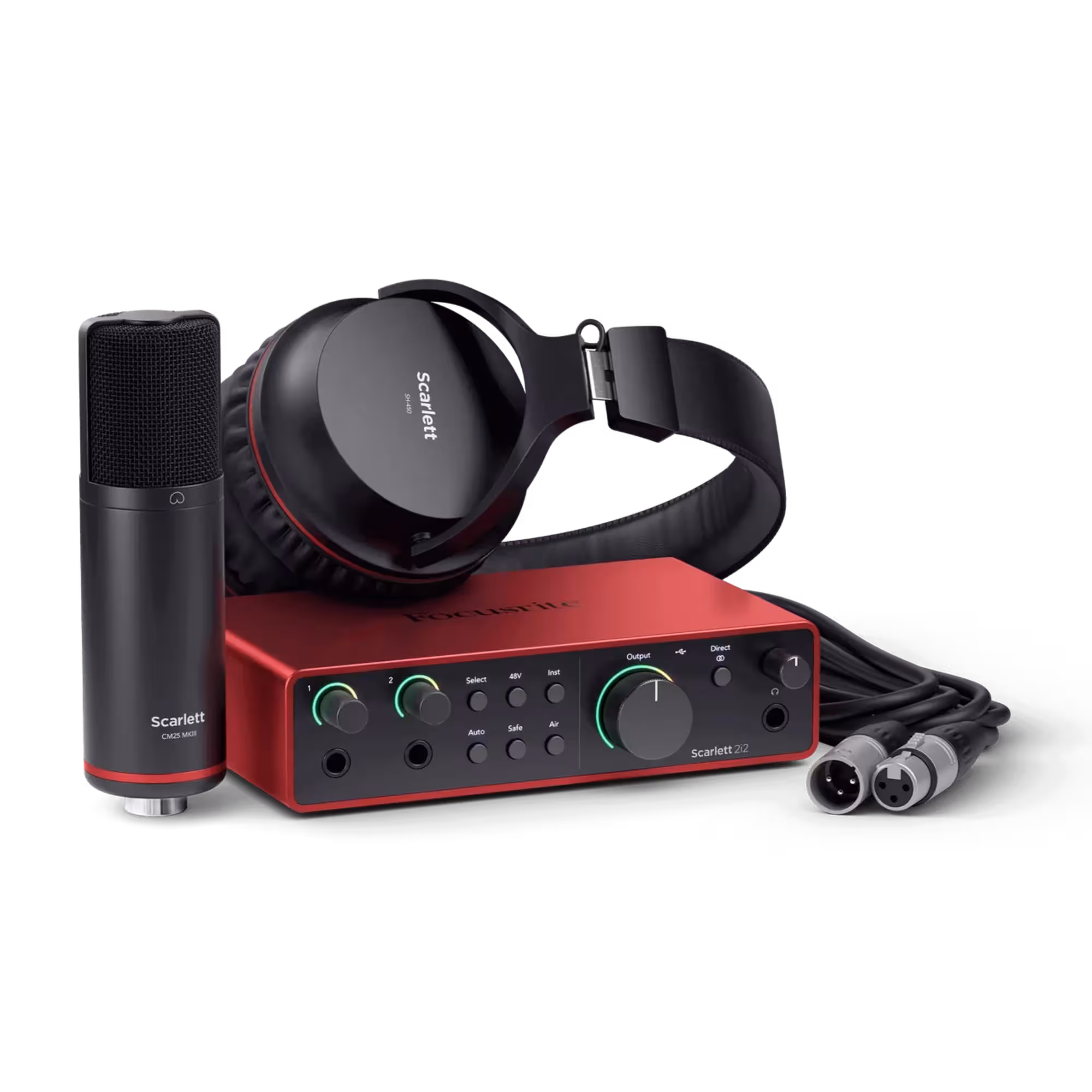 Комплект для домашней студии Focusrite Scarlett 2i2 Studio 4th Gen (1 / 4)