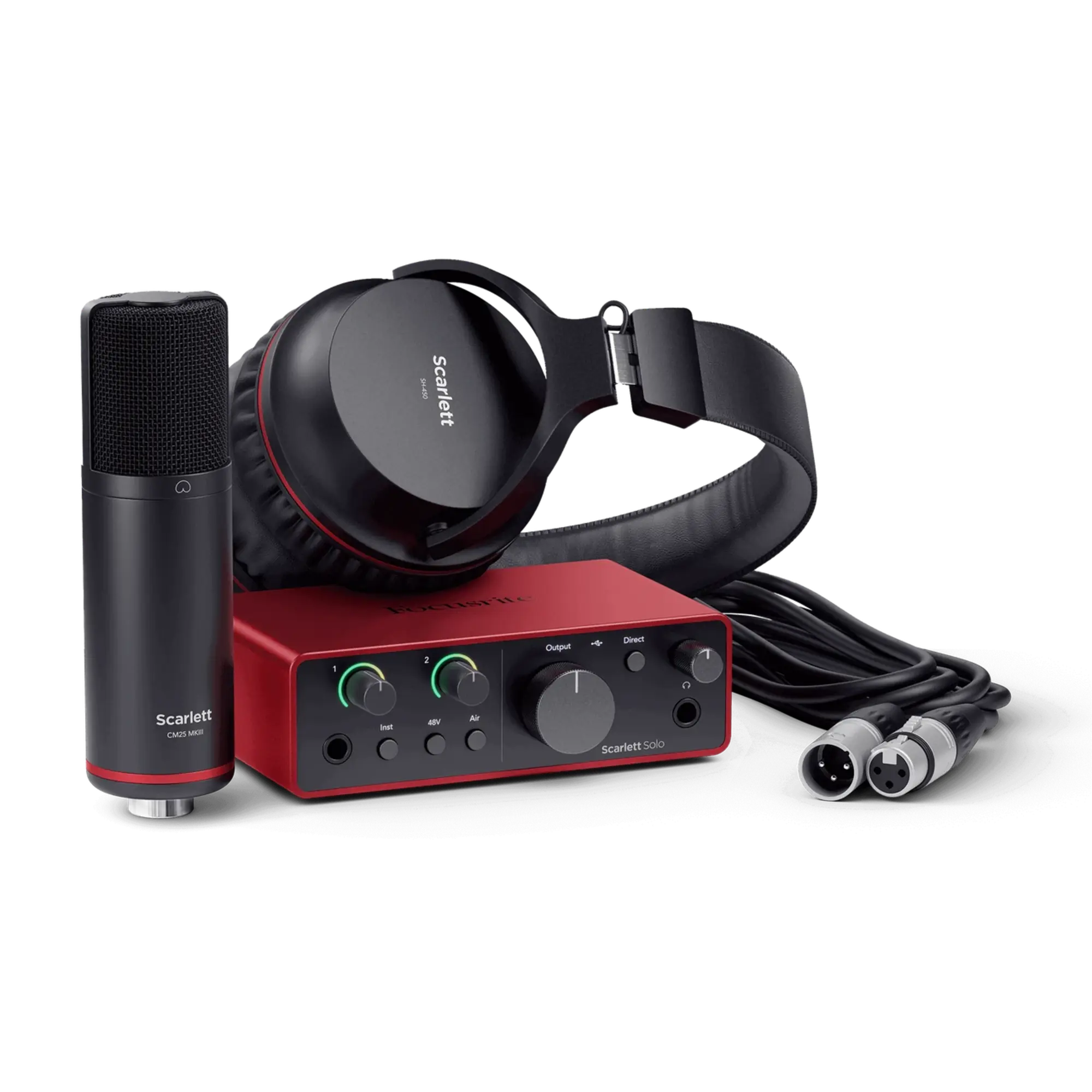 Комплект для домашней студии Focusrite Scarlett Solo Studio 4th Gen (1 / 4)