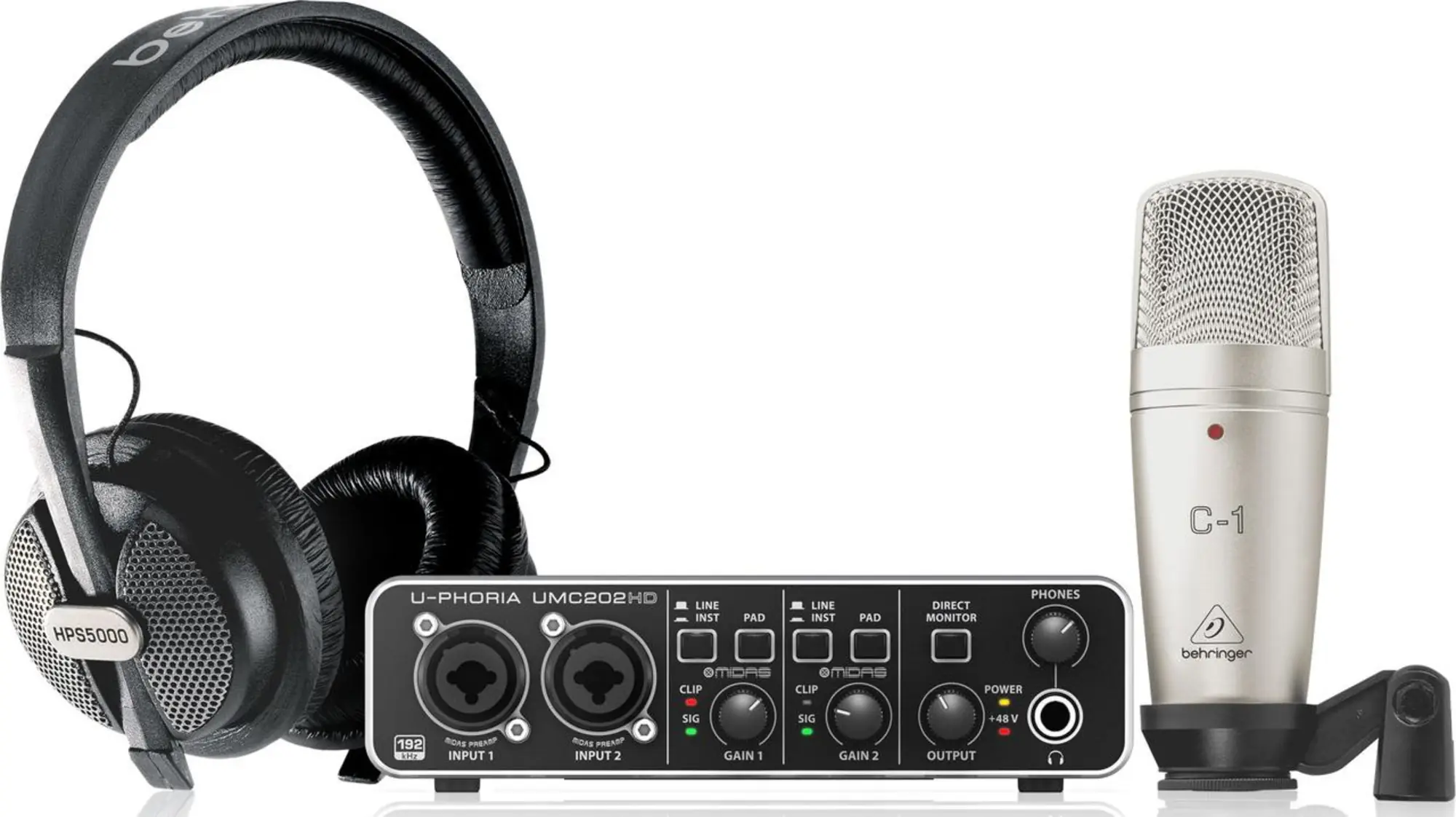 Студийный набор BEHRINGER U-PHORIA STUDIO PRO (1 / 1)