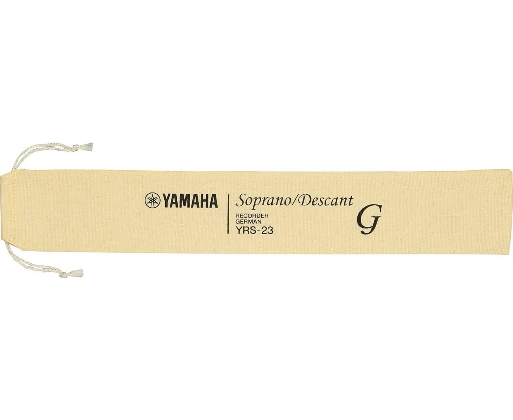 Блокфлейта сопрано, немецкая система, пластик, 3 части, Yamaha, YRS-23 (2 / 2)
