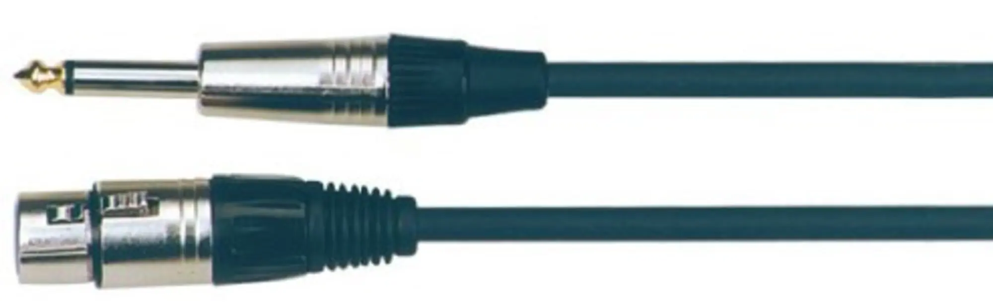 Кабель микрофонный, Jack Mono 6.3mm-XLRf, 6 метров, Soundking BB006-6M (1 / 1)