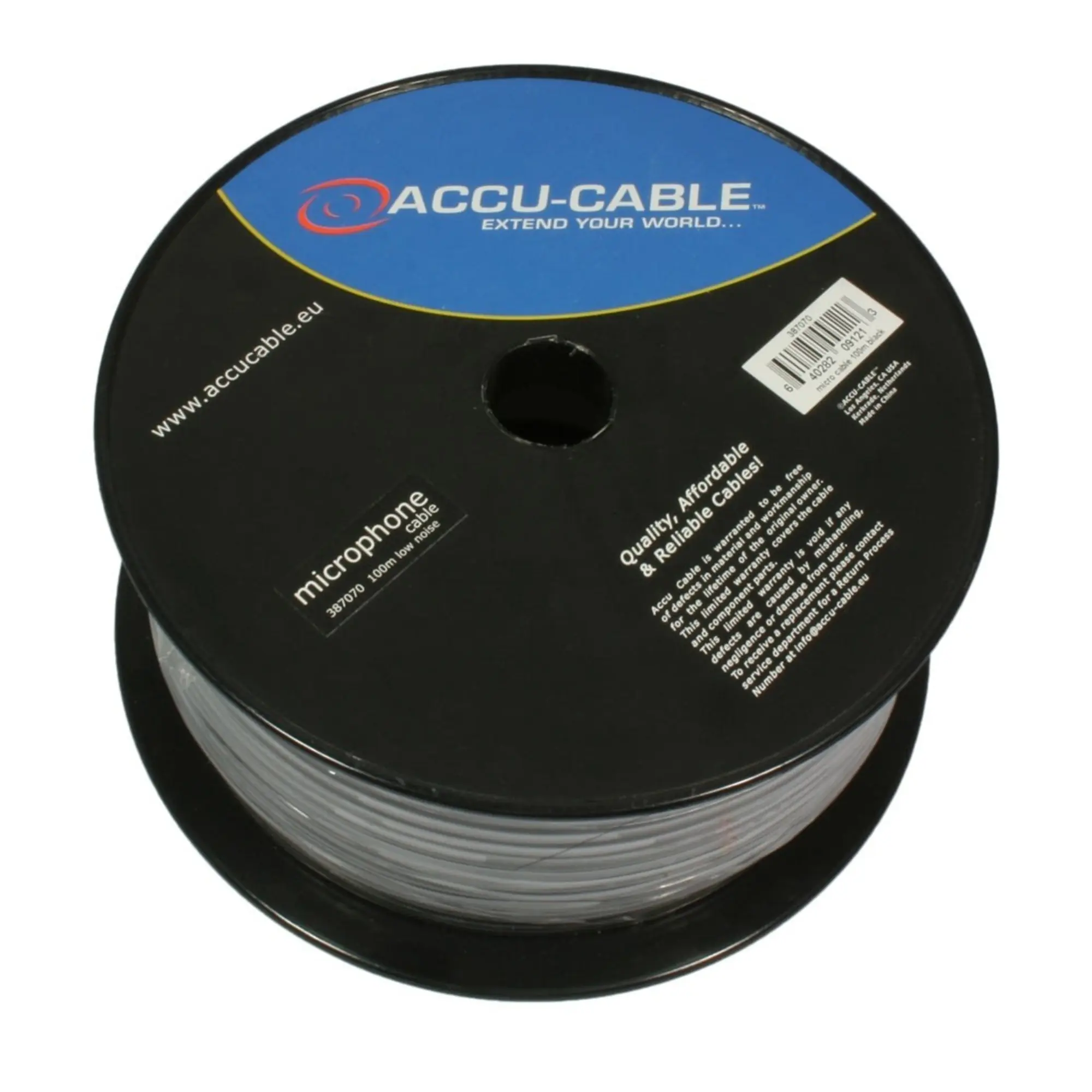 Кабель микрофонный, ACCU-CABLE AC-MC/100R-BLACK (1 / 1)
