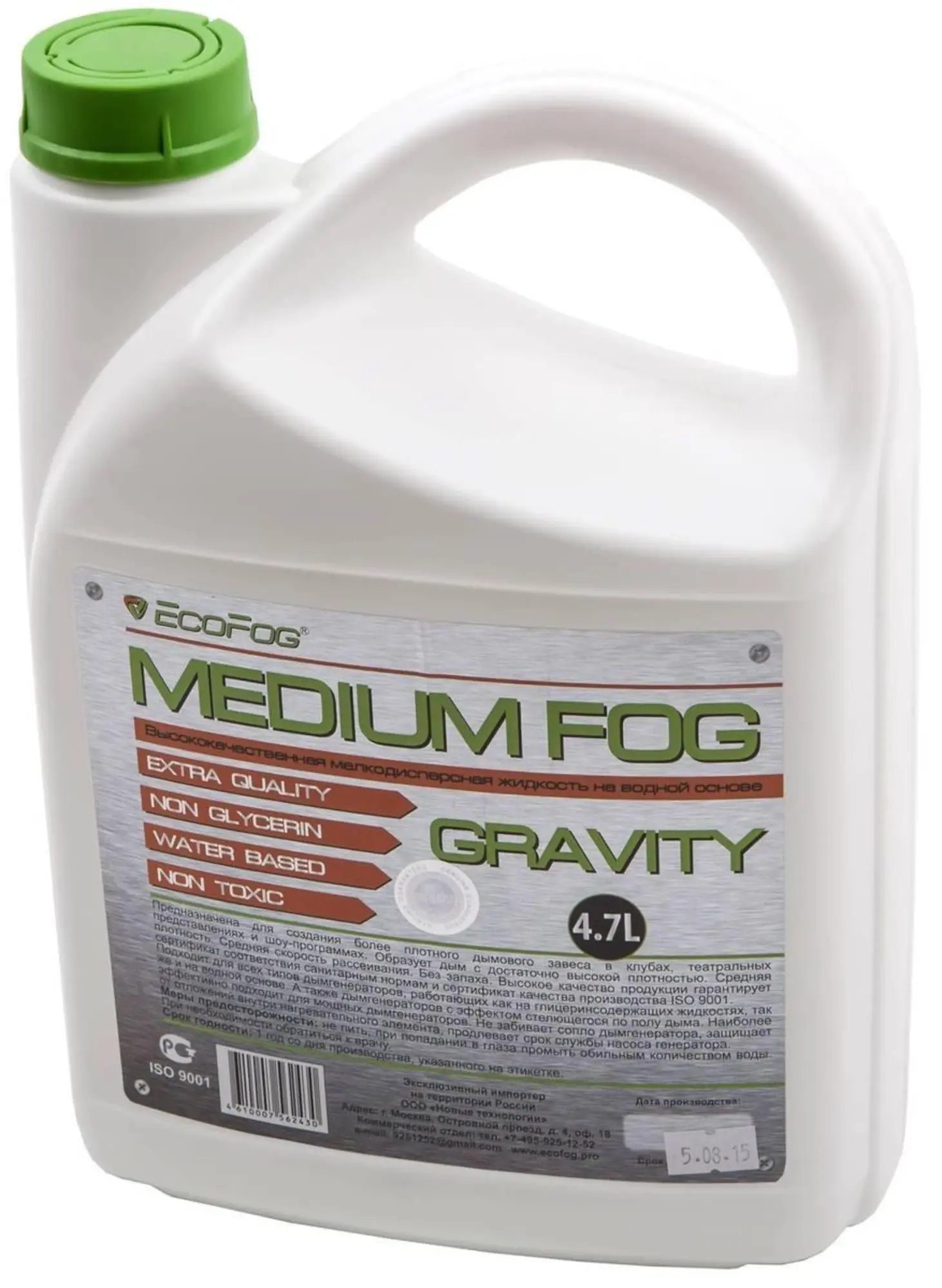 Жидкость для дым машин, EcoFog EF-Gravity (1 / 1)