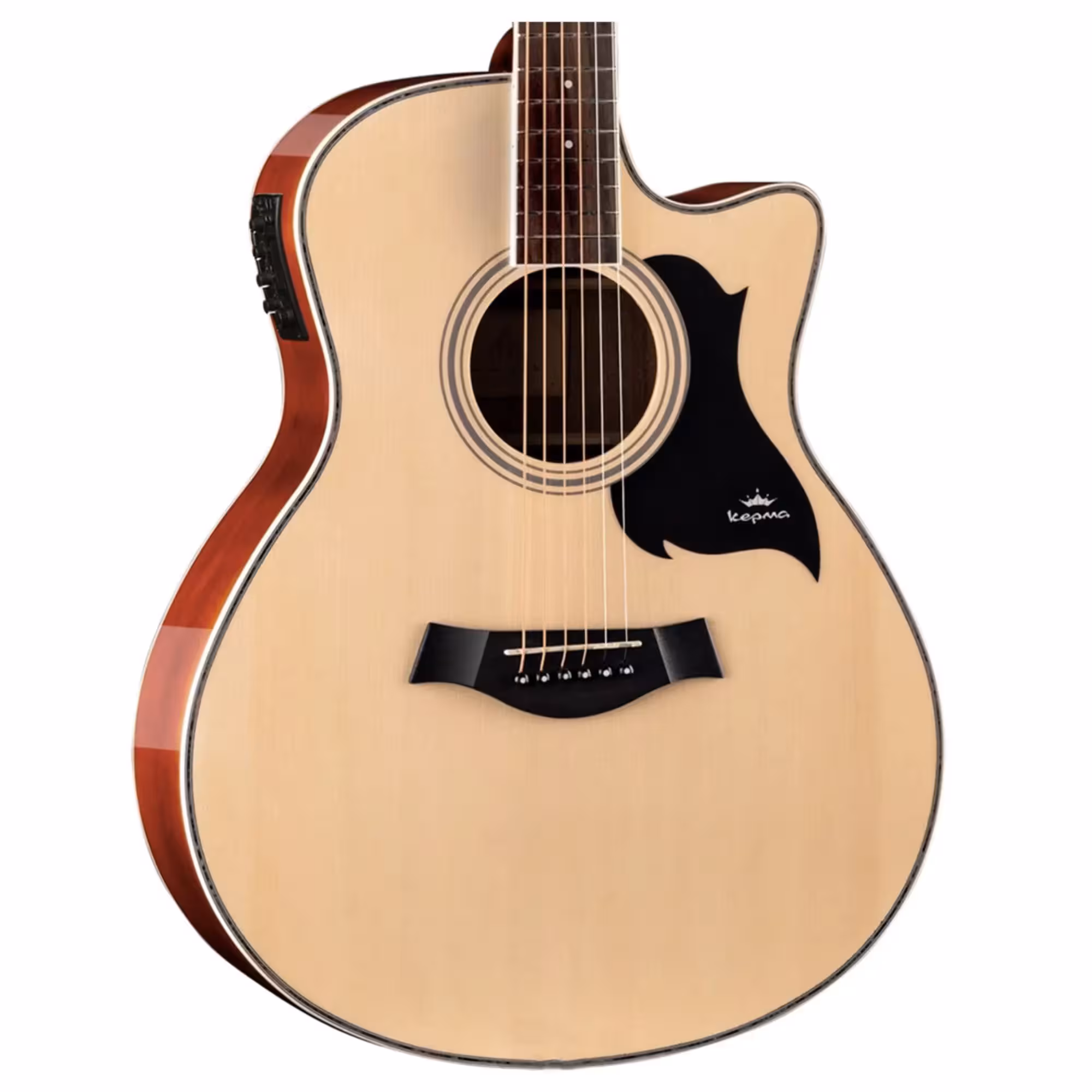 Электроакустическая гитара KEPMA A1CE Natural (2 / 3)