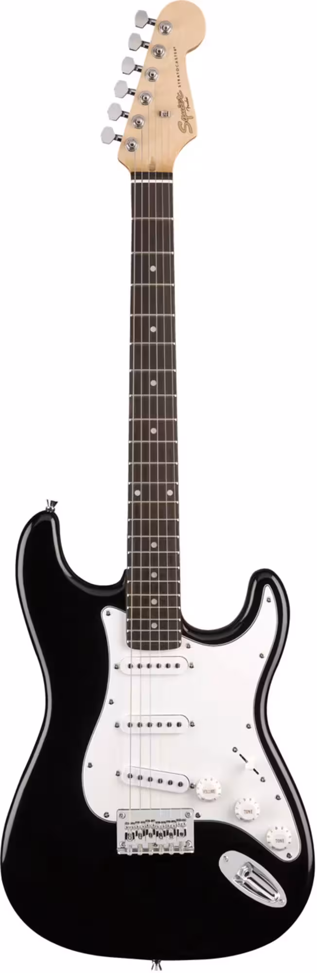 Электрогитара FENDER SQUIER MM STRATOCASTER HARD TAIL BLACK (1 / 1)