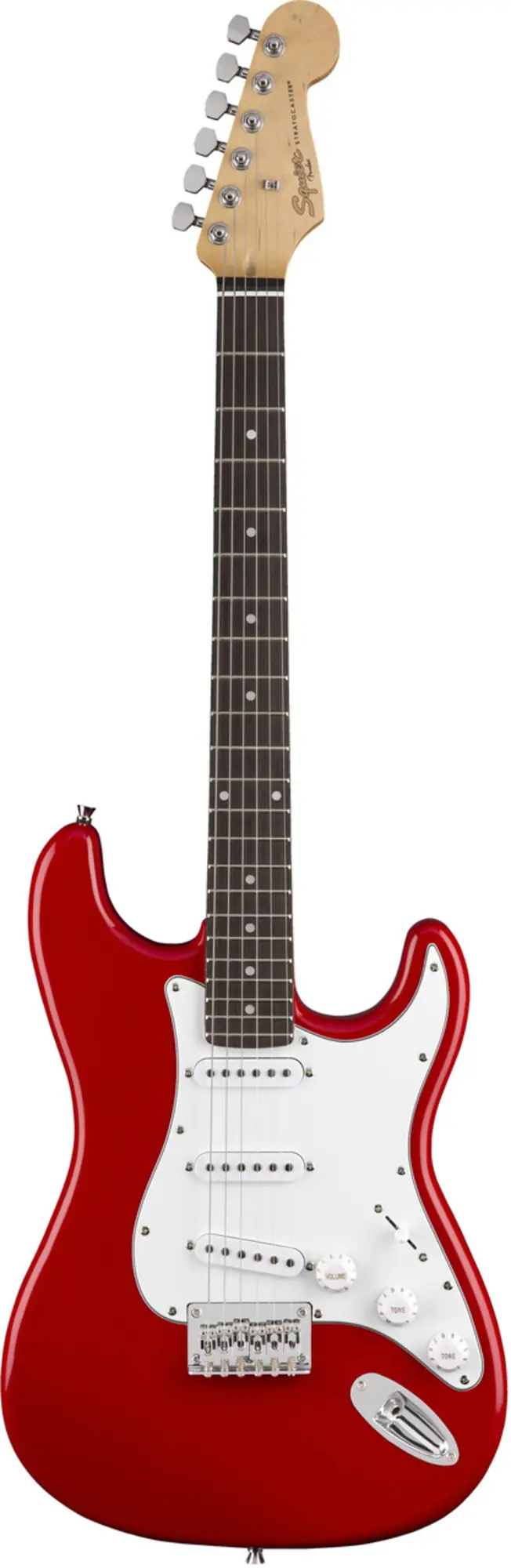 Электрогитара FENDER SQUIER MM STRATOCASTER HARD TAIL RED (1 / 1)
