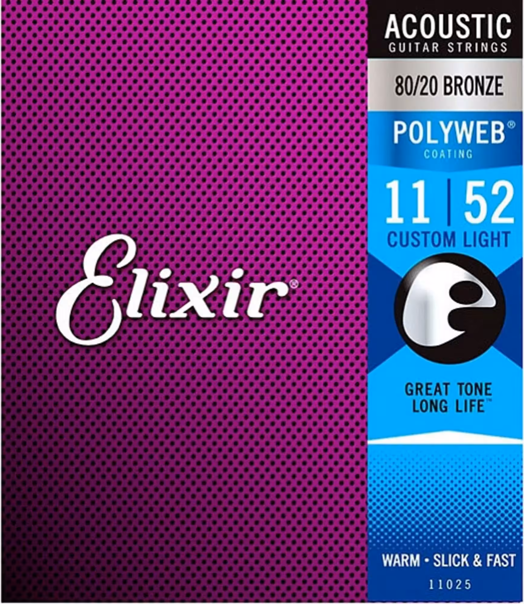 Струны для акустических гитар Elixir 11-52 POLYWEB 11025 (1 / 1)