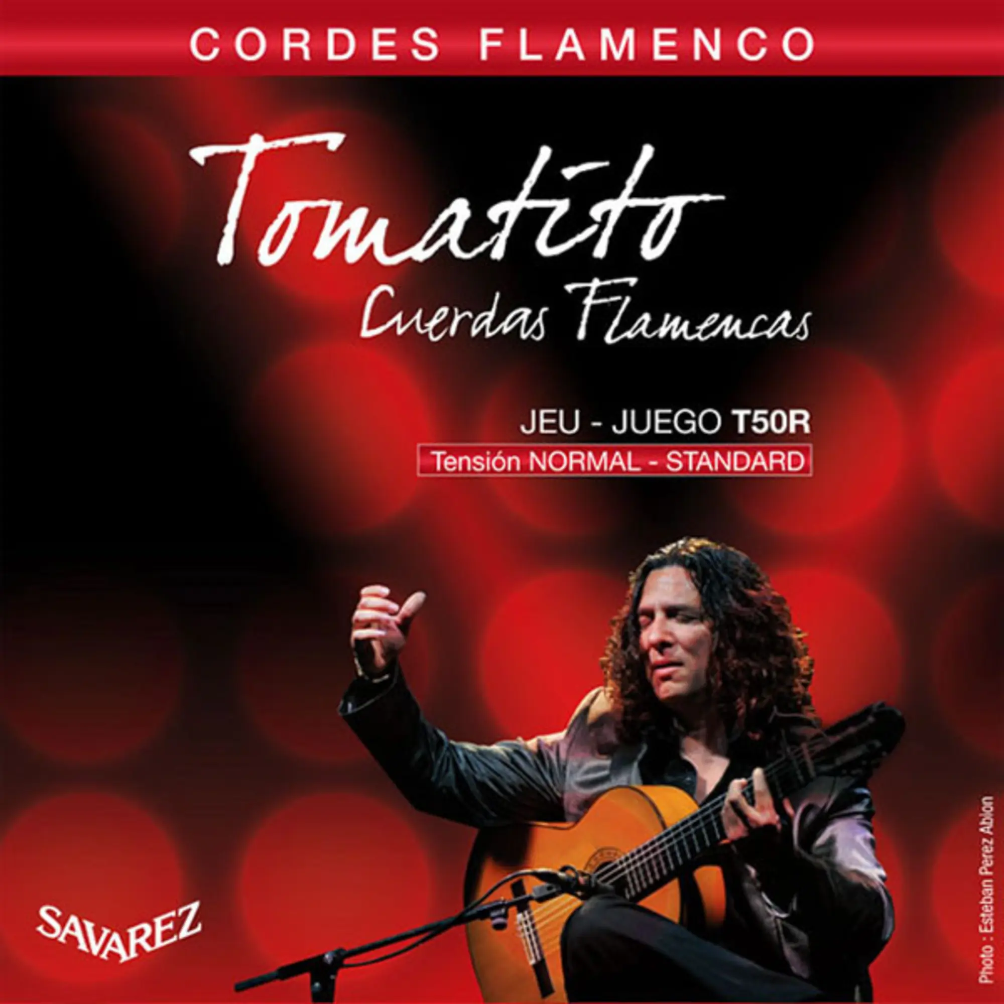 Струны для классической гитары, норм.натяжение, посеребр., Savarez Flamenco Tomatito T50R (1 / 1)