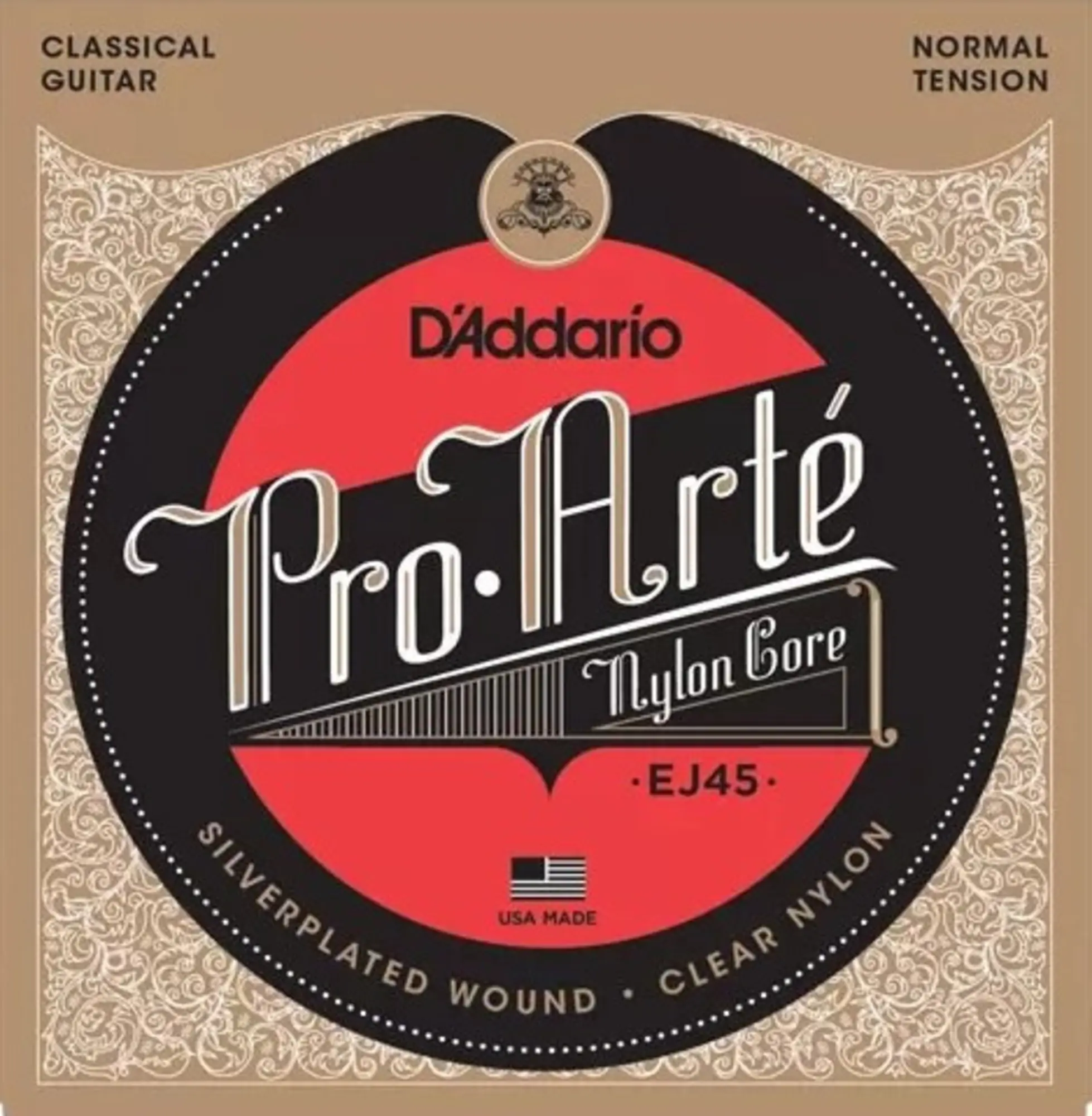 Струны для классической гитары нейлоновые D'Addario EJ45 (1 / 1)