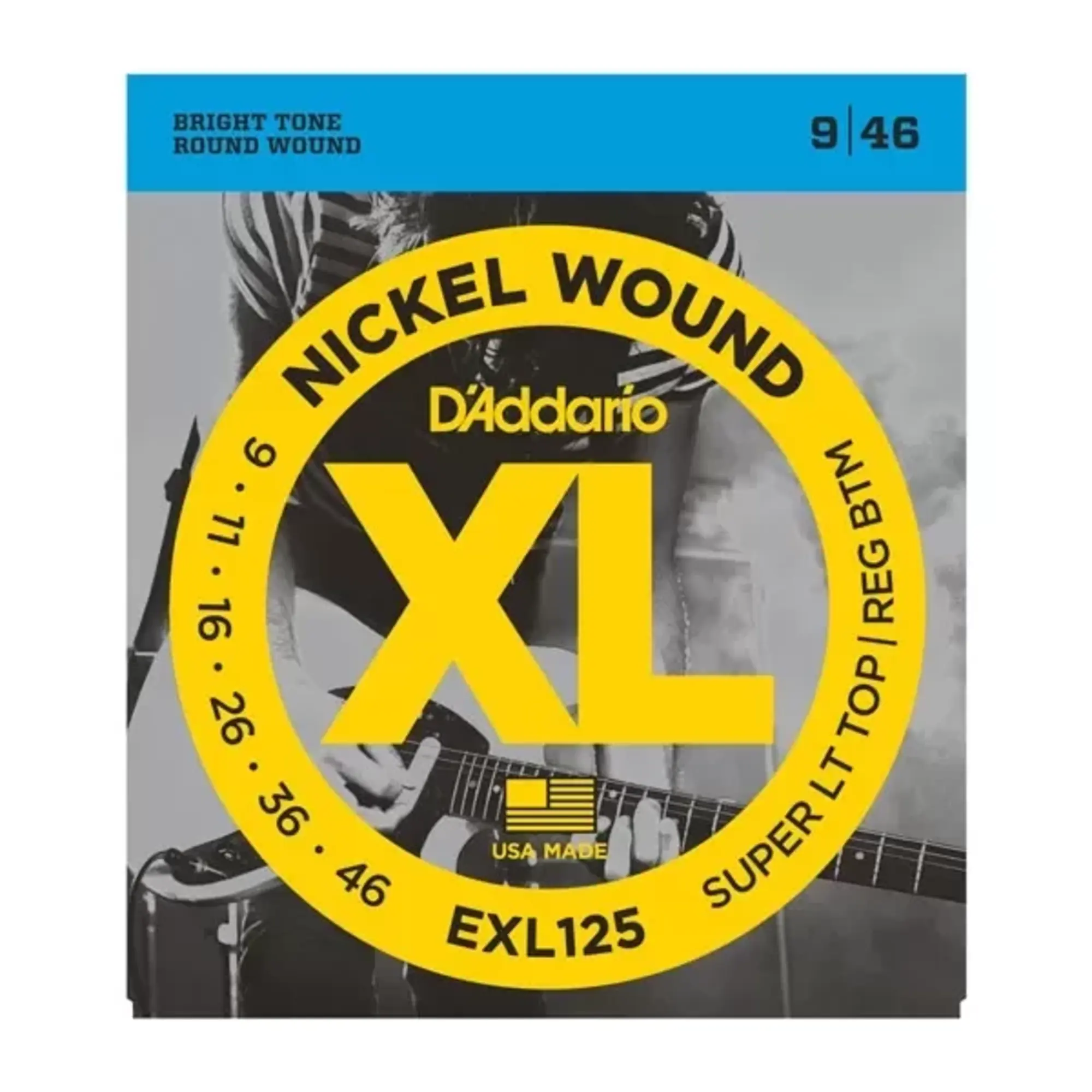 Струны для электрогитары, 9-46, D'ADDARIO EXL125 (1 / 1)