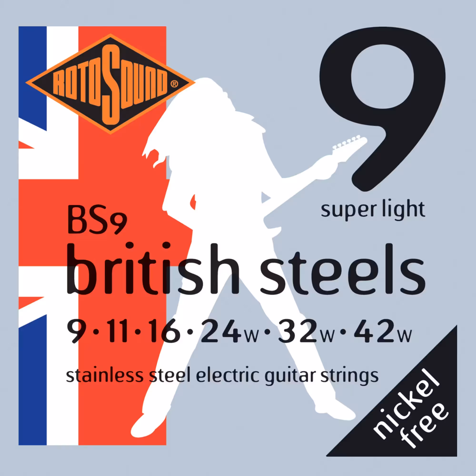 Струны для электрогитары 9-42 ROTOSOUND BS9 (1 / 1)