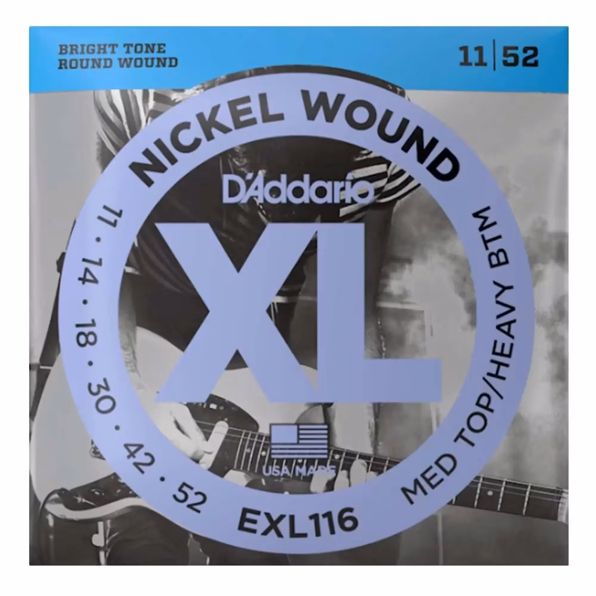 Струны для электрогитары D'Addario 11-52 EXL116 (1 / 1)