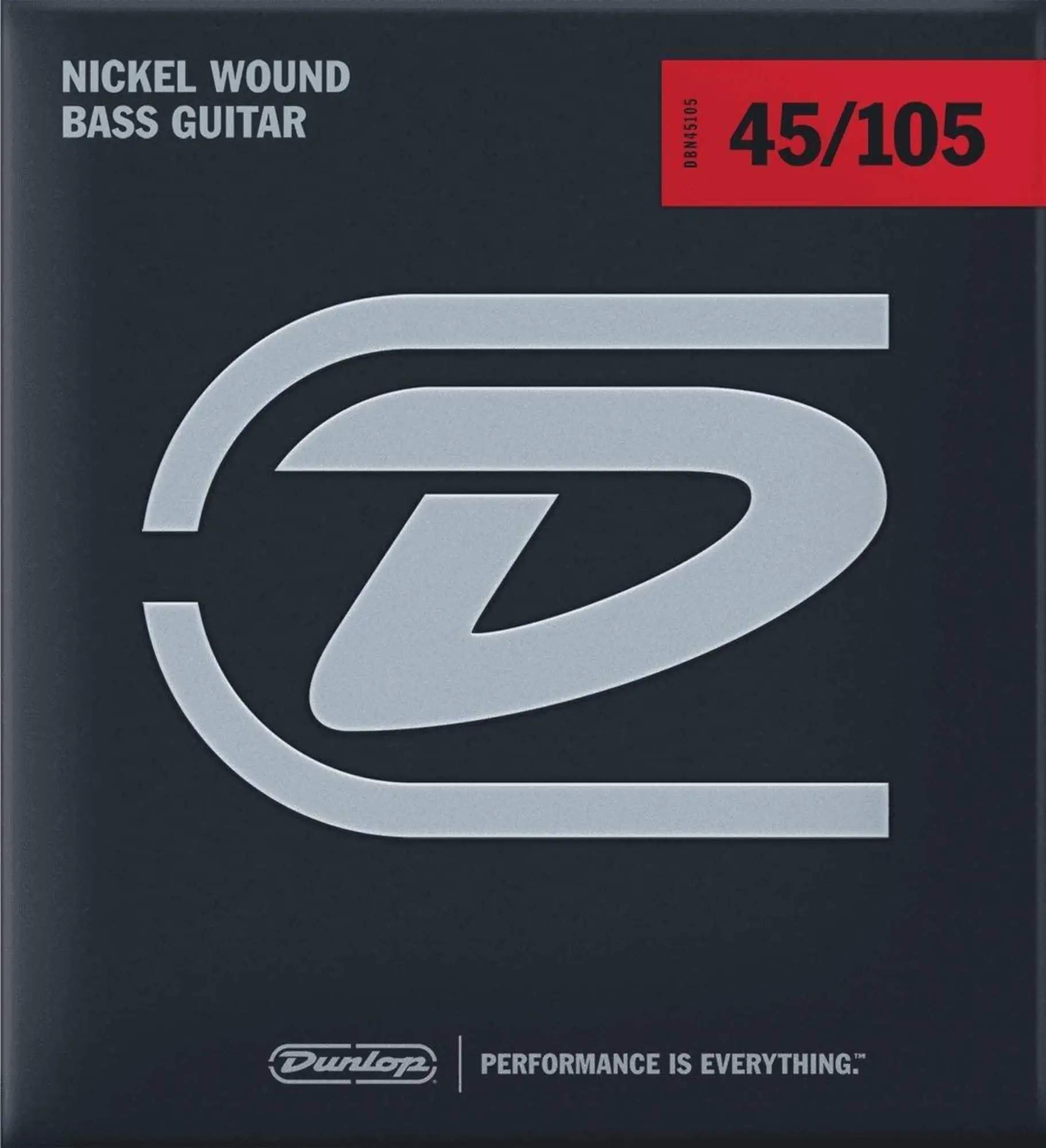 Комплект струн для бас-гитары, никелированные, Medium Light, 45-105, Dunlop DBN45105 (1 / 1)