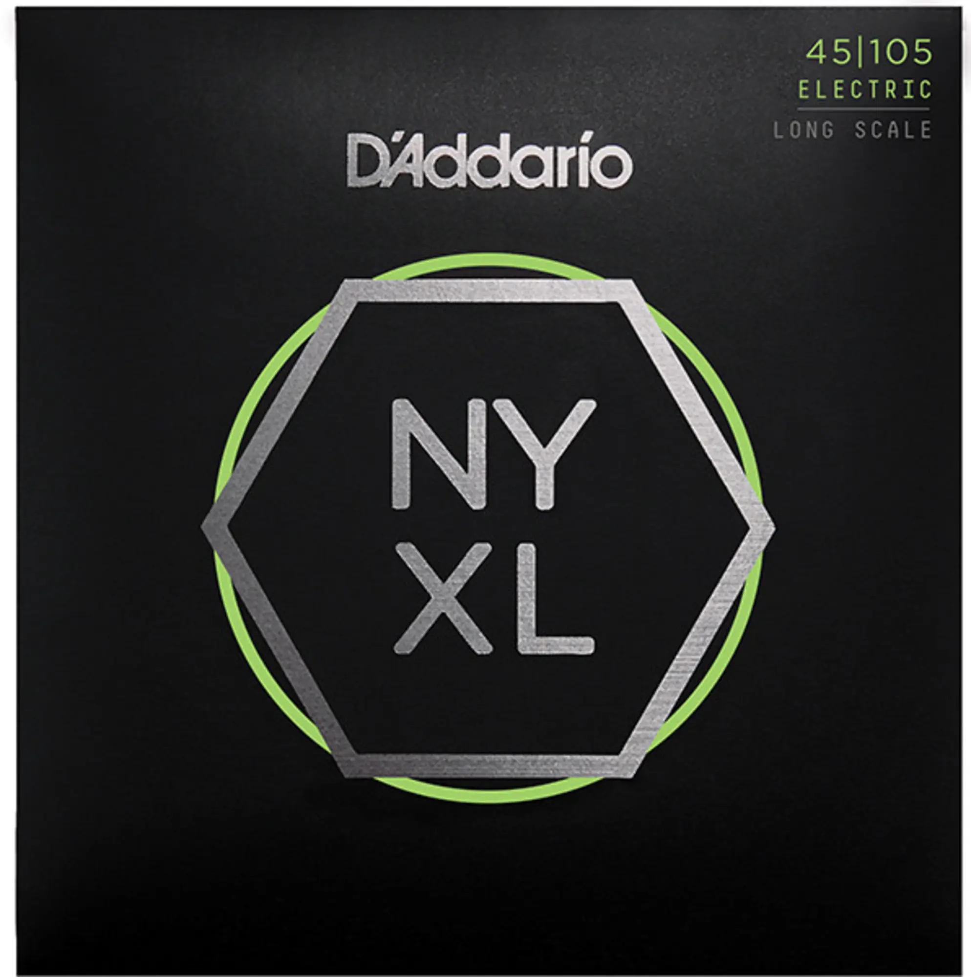 Комплект струн для 4-струнной бас-гитары, 45-105, D'Addario NYXL45105 (1 / 2)