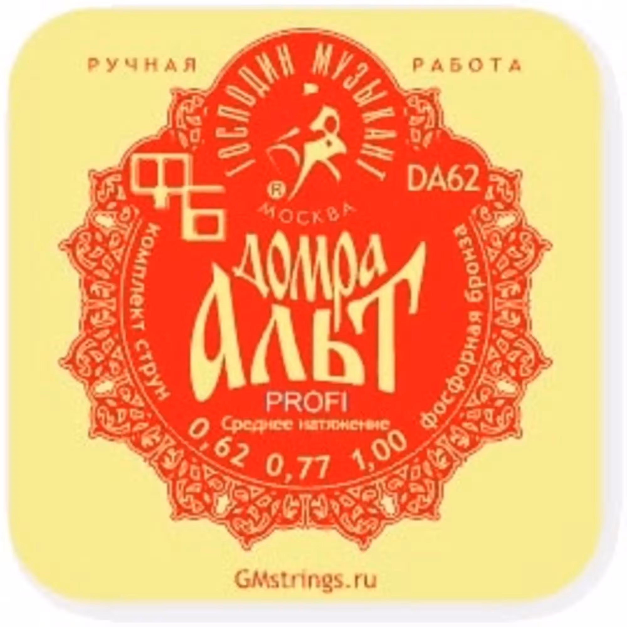 Cтруны Домра Альт Господин Музыкант DA62 (1 / 1)